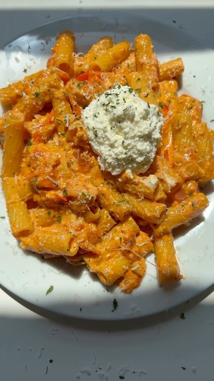 Creamy Tomato Pasta with Ricotta