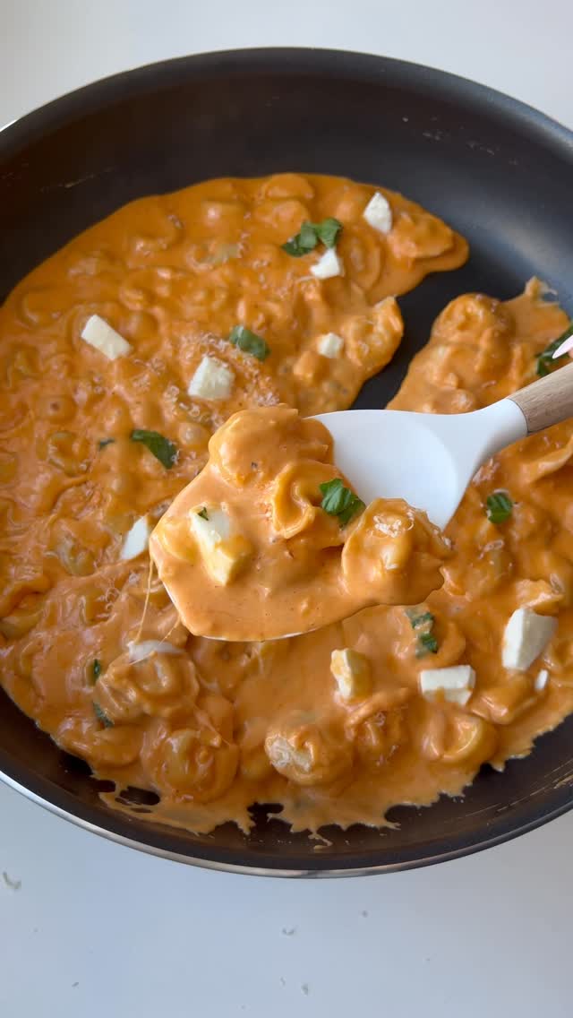 Tortellini with Pink Sauce