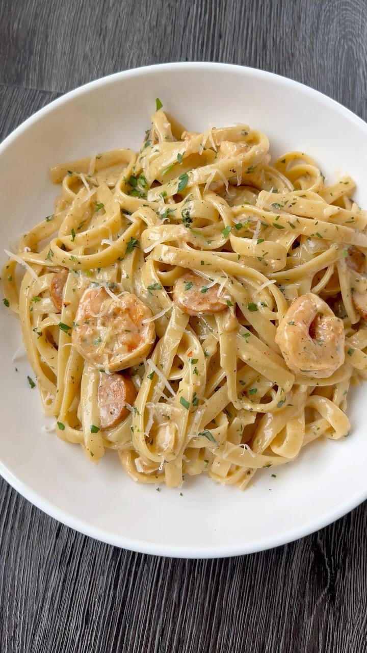 Homemade Basil Pesto Pasta