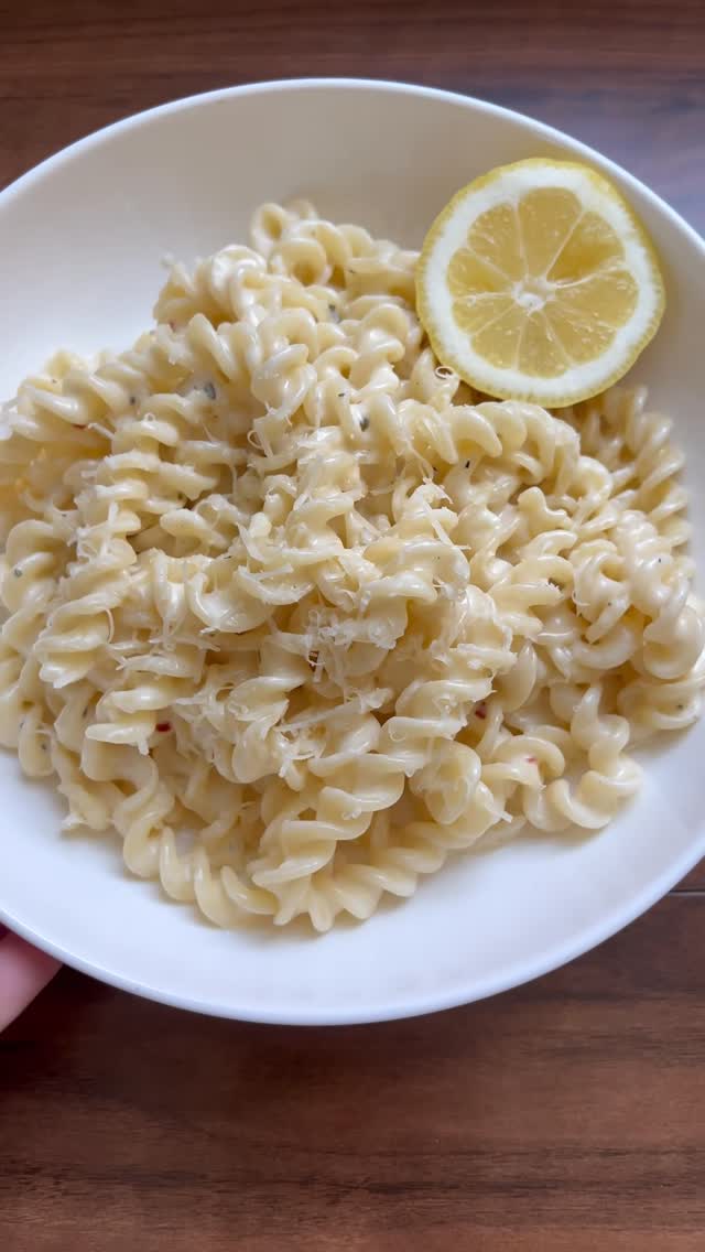 Creamy Lemon Spring Pasta