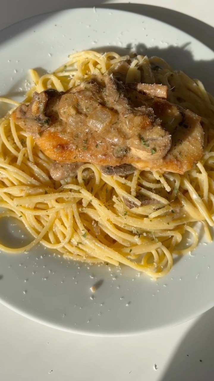 Chicken Marsala Pasta