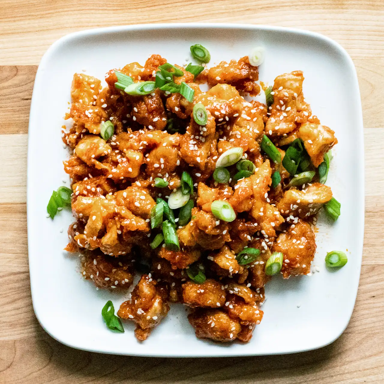 Easy Korean Sticky Chicken