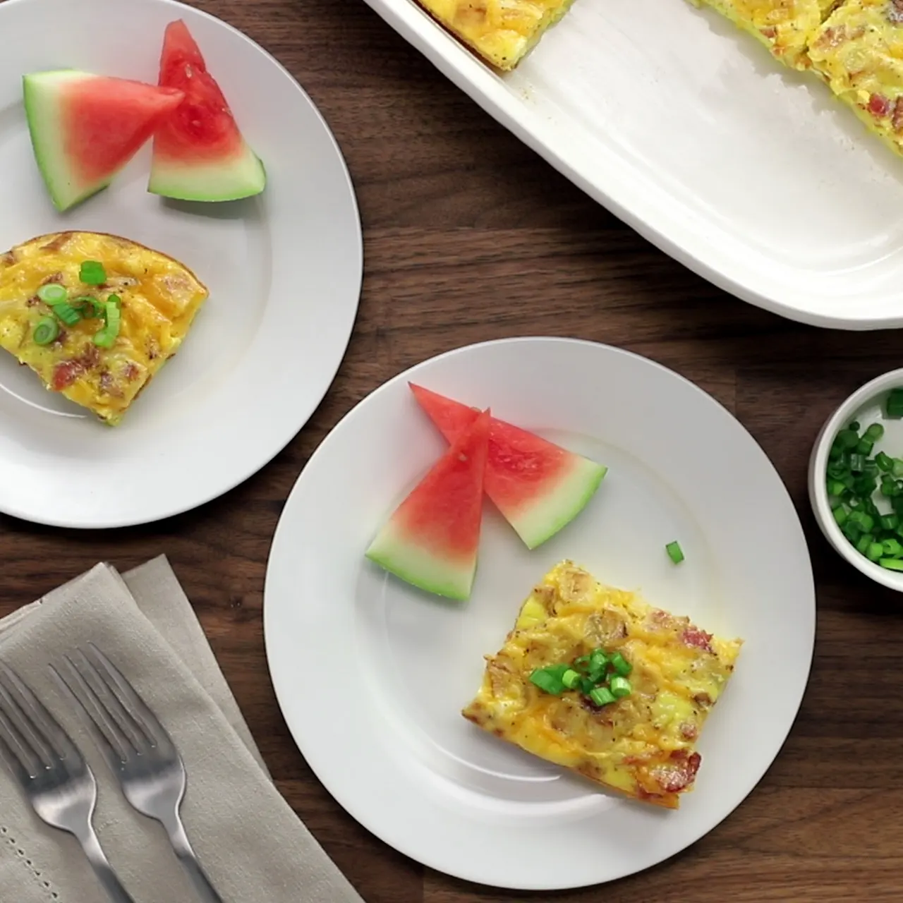 Awesome Bacon and Potato Egg Casserole