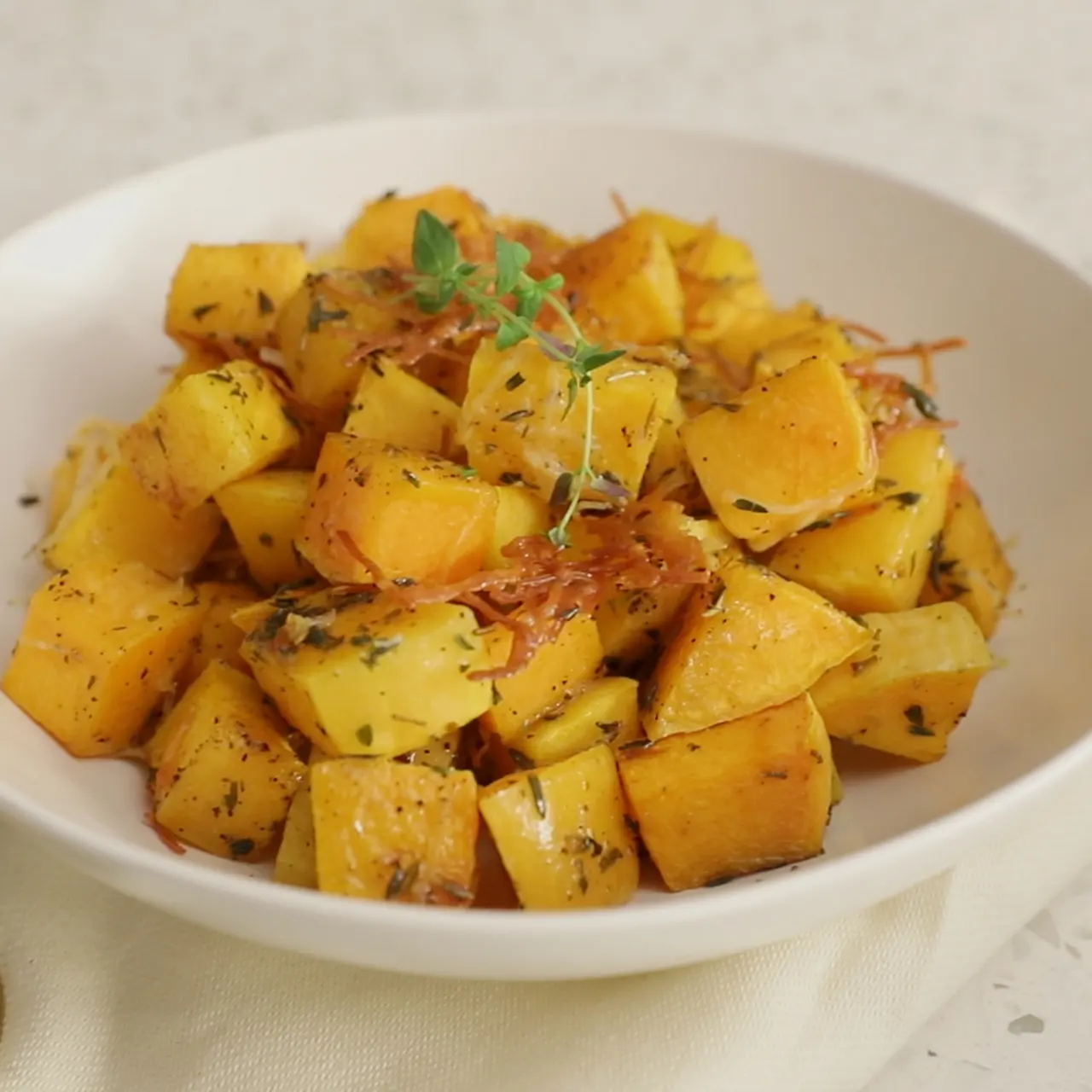Parmesan and Thyme Roasted Butternut Squash