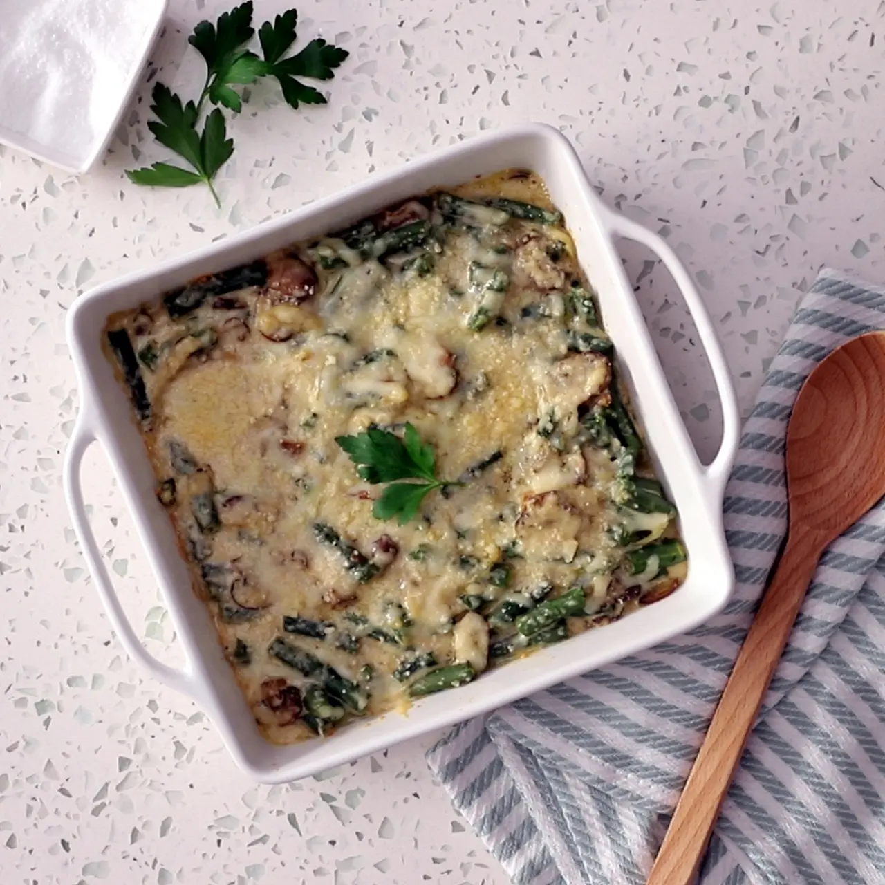 Cheesy Green Bean Casserole