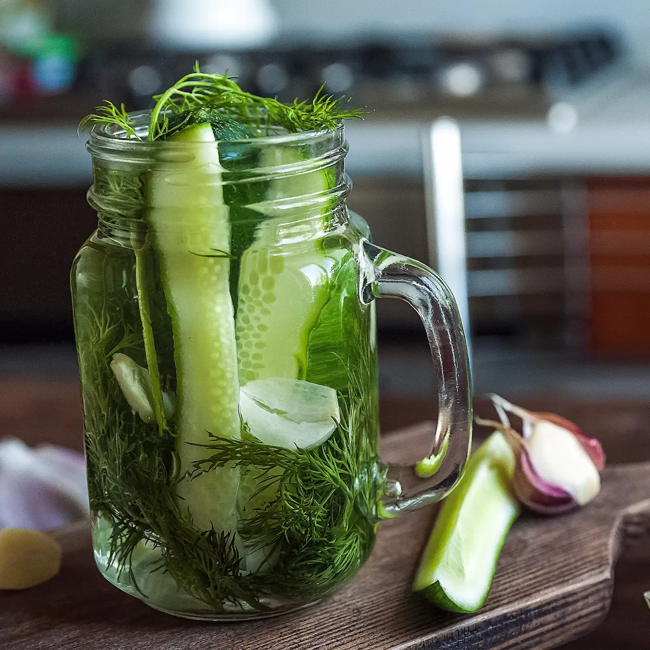Quick Dill Pickles