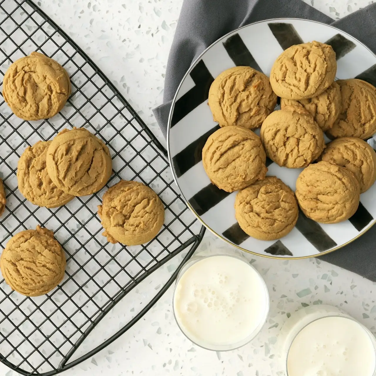 Soft and Chewy Ginger Cookies