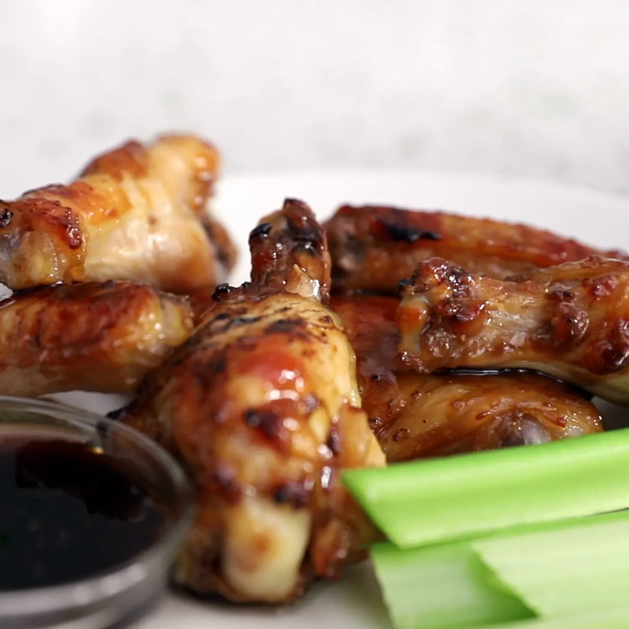 Honey-Garlic Baked Chicken Wings