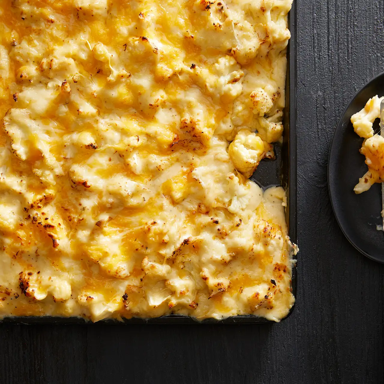 Super Cheesy Cauliflower "Mac" and Cheese