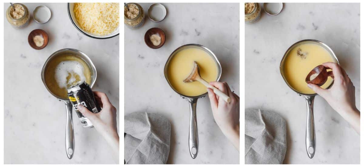 Beer Cheese Fondue + Game Day Snacks!