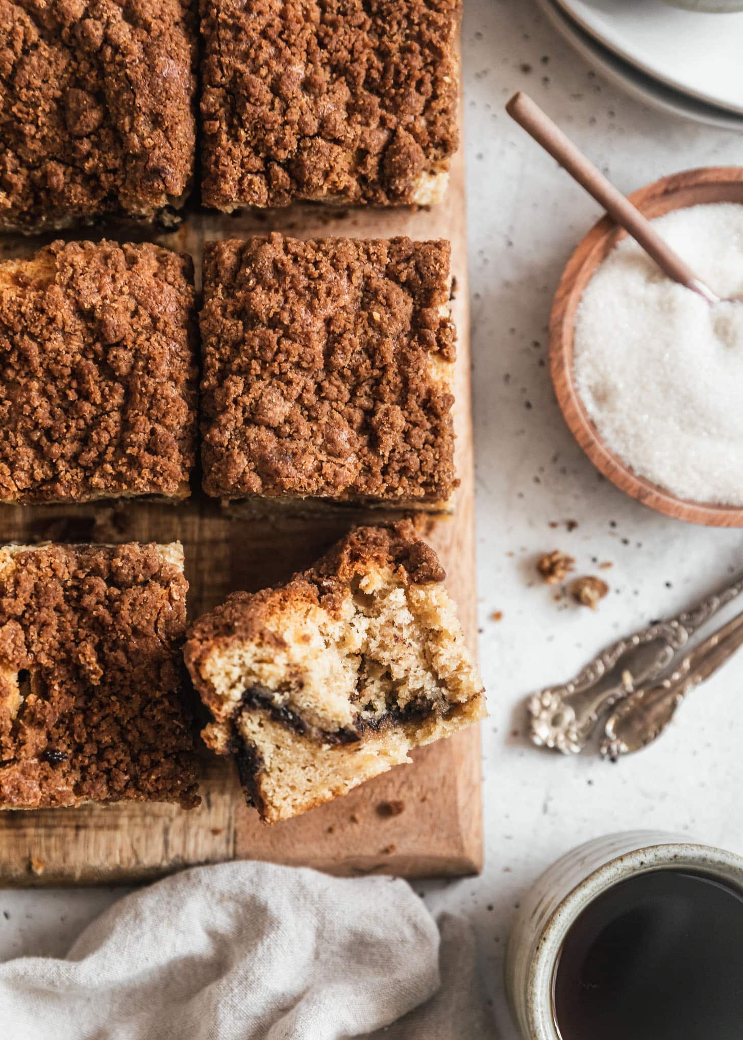 Brown Butter Banana Coffee Cake
