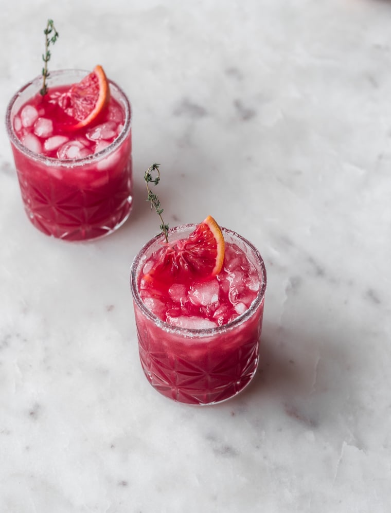 Blood Orange Margaritas cover