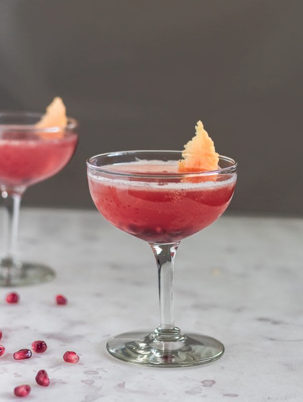 Pomegranate Brown Derby Cocktail