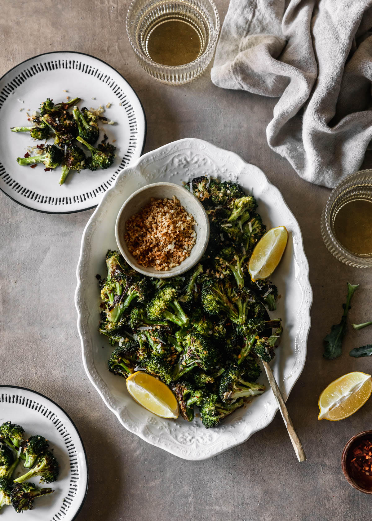 Charred Broccoli With Breadcrumbs & Pecorino cover