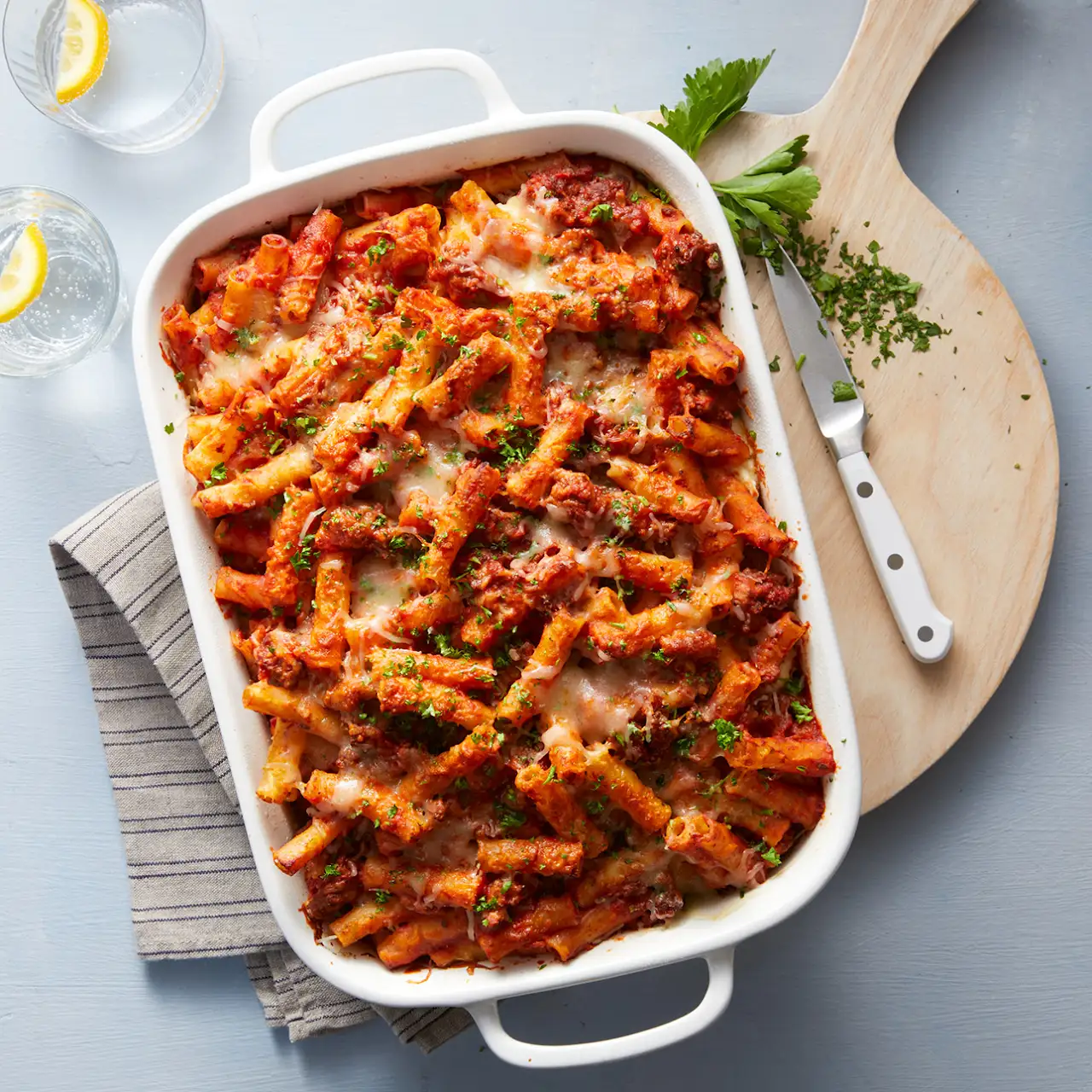 Easy Baked Ziti cover