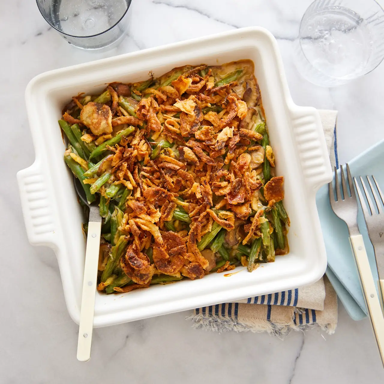 Homemade Green Bean Casserole cover