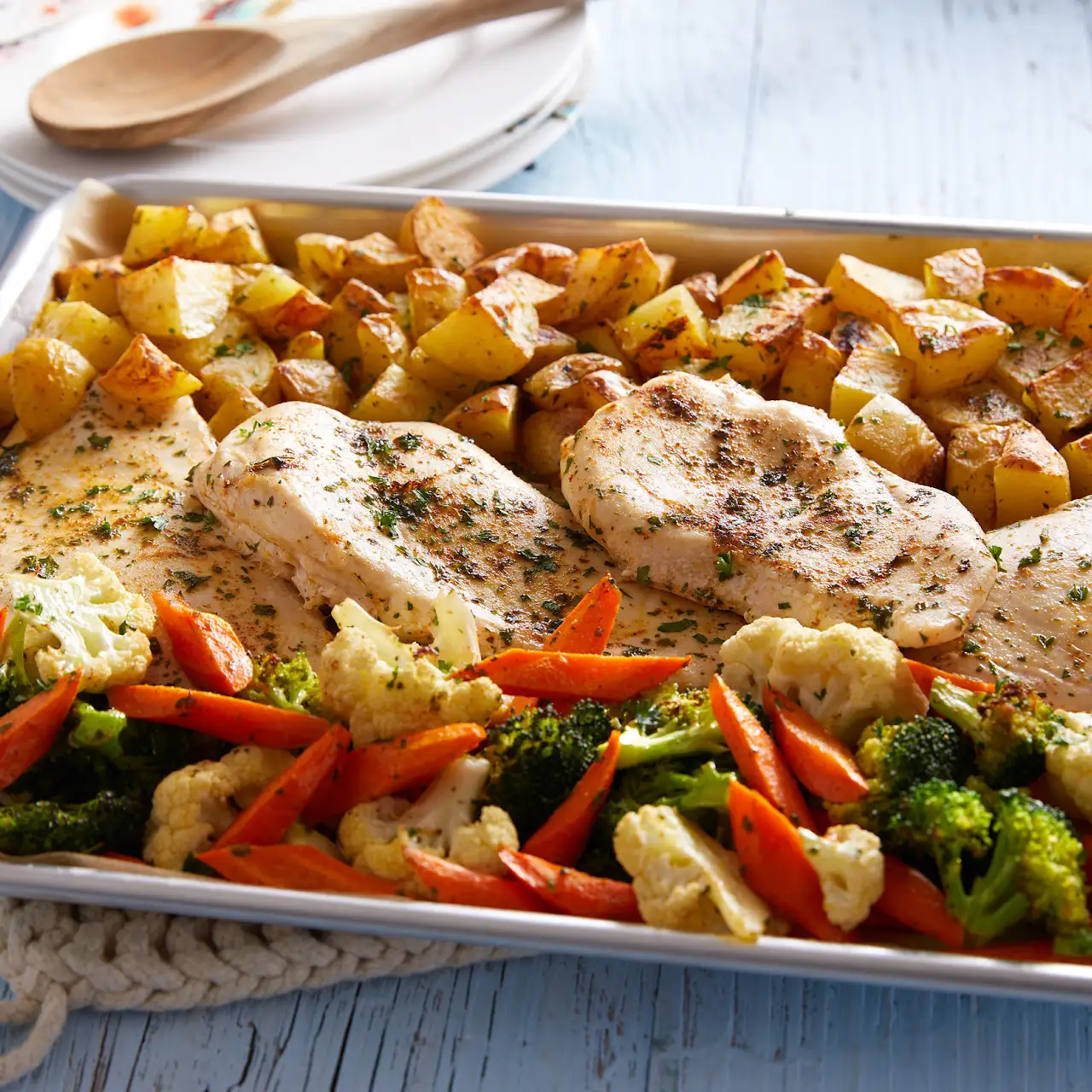Easy Sheet Pan Chicken and Veggies cover