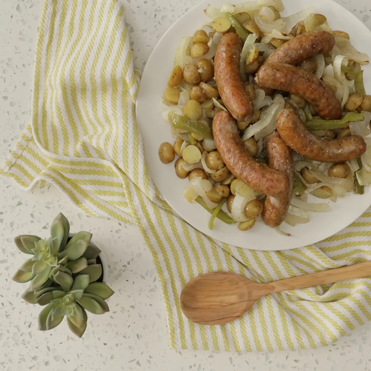 Sheet Pan Sausage Dinner cover