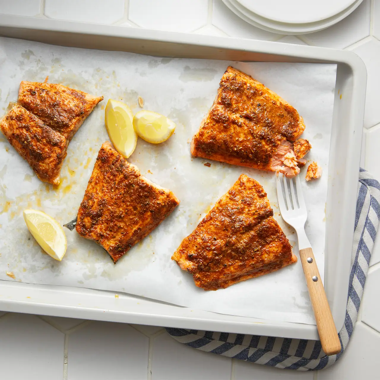 Easy Cajun Baked Salmon cover