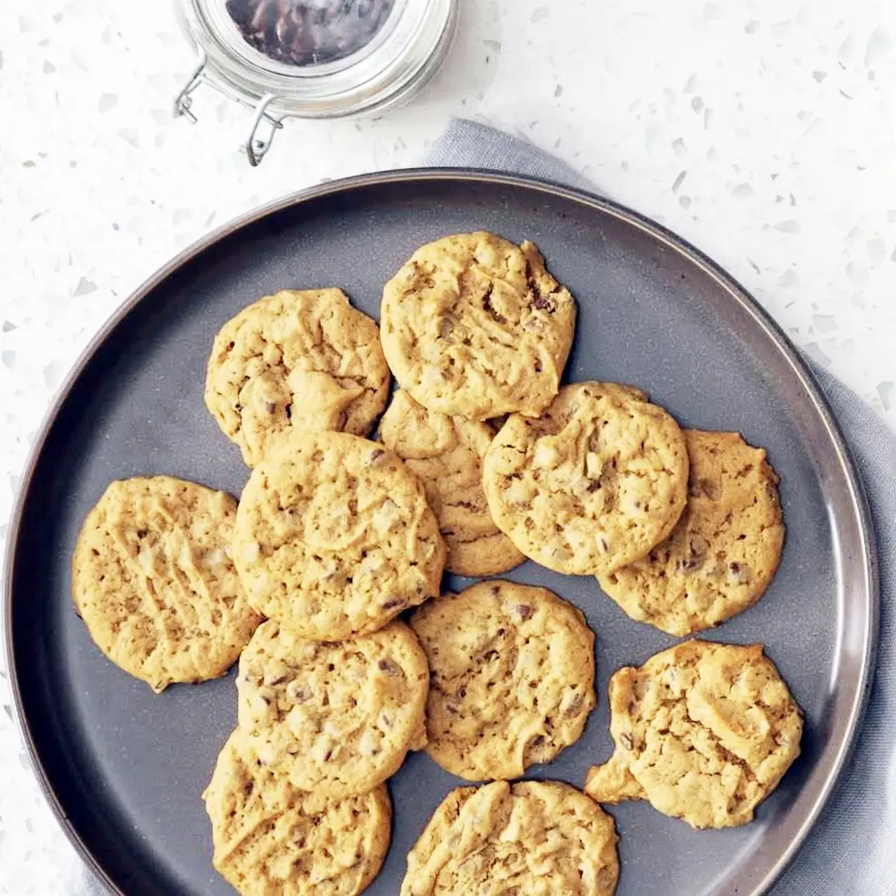 Flourless Peanut Butter Chocolate Chip Cookies cover