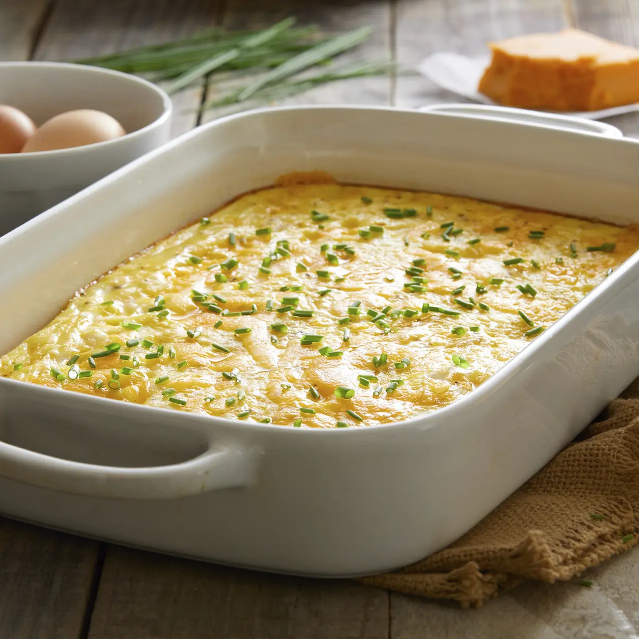Easy Egg and Cheese Casserole cover