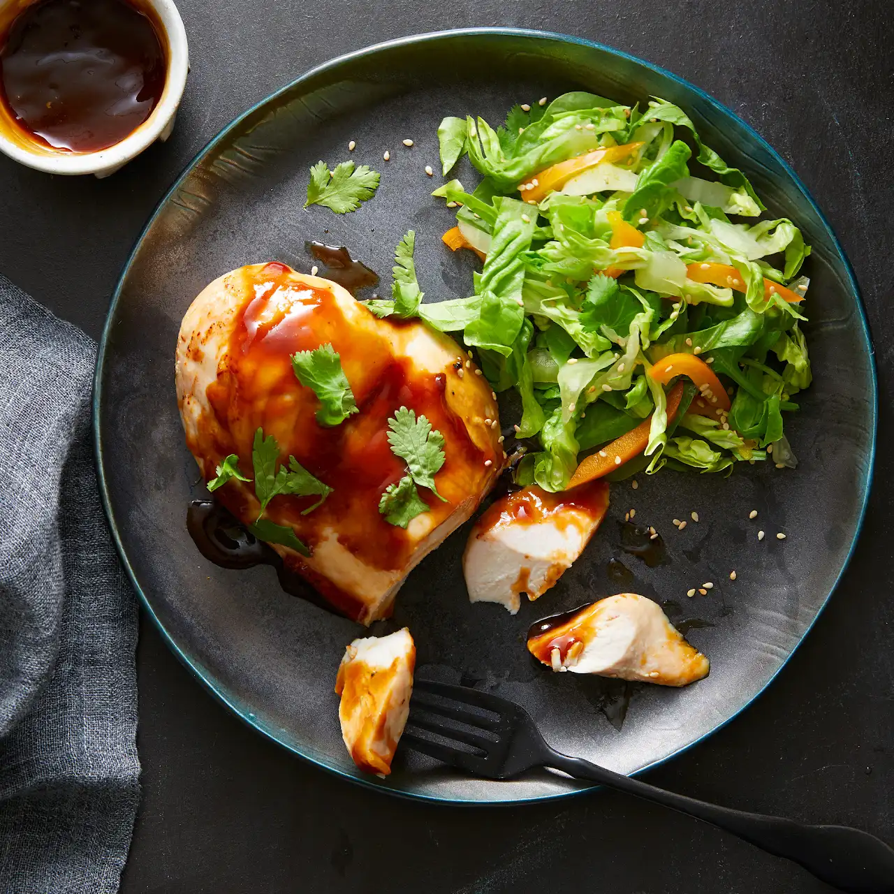 Sweet and Sour Glazed Chicken Breasts cover