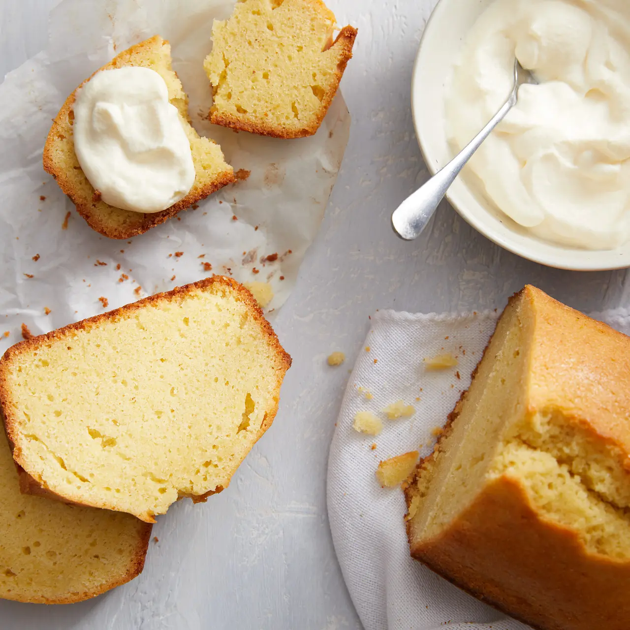 5-Ingredient Pound Cake