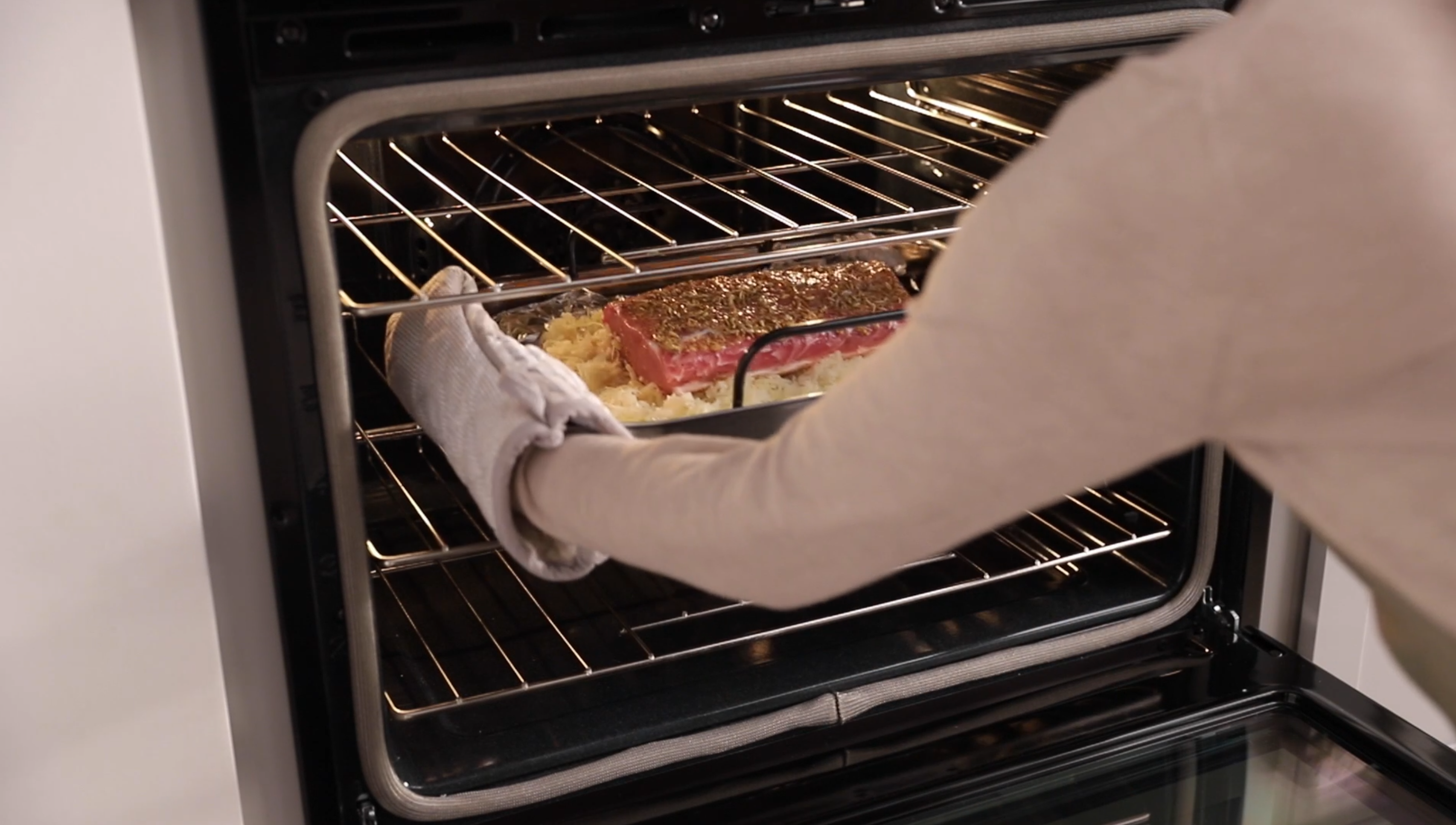 Roasted Pork Loin with Sauerkraut