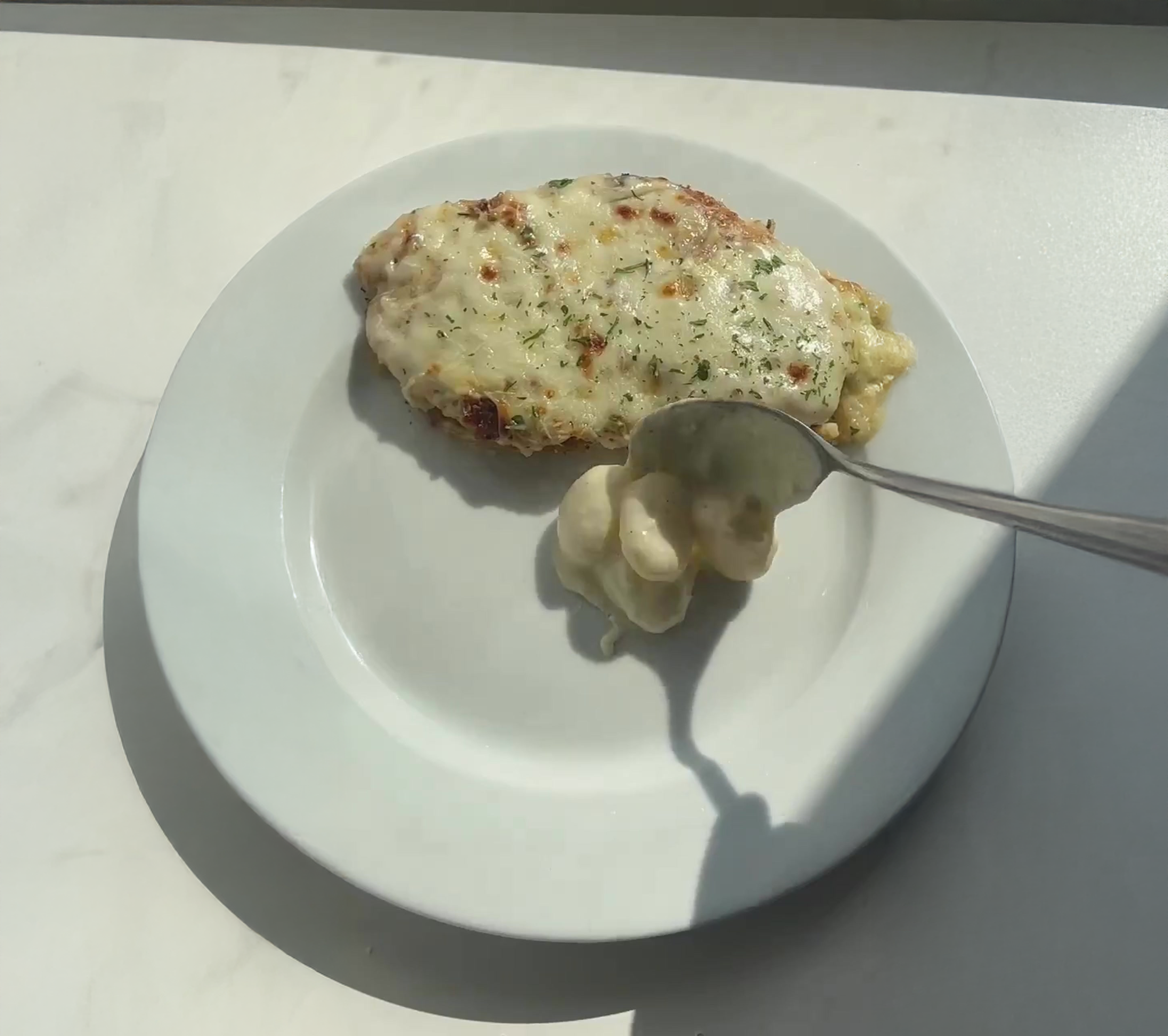 Chicken Parmesan Alfredo Gnocchi