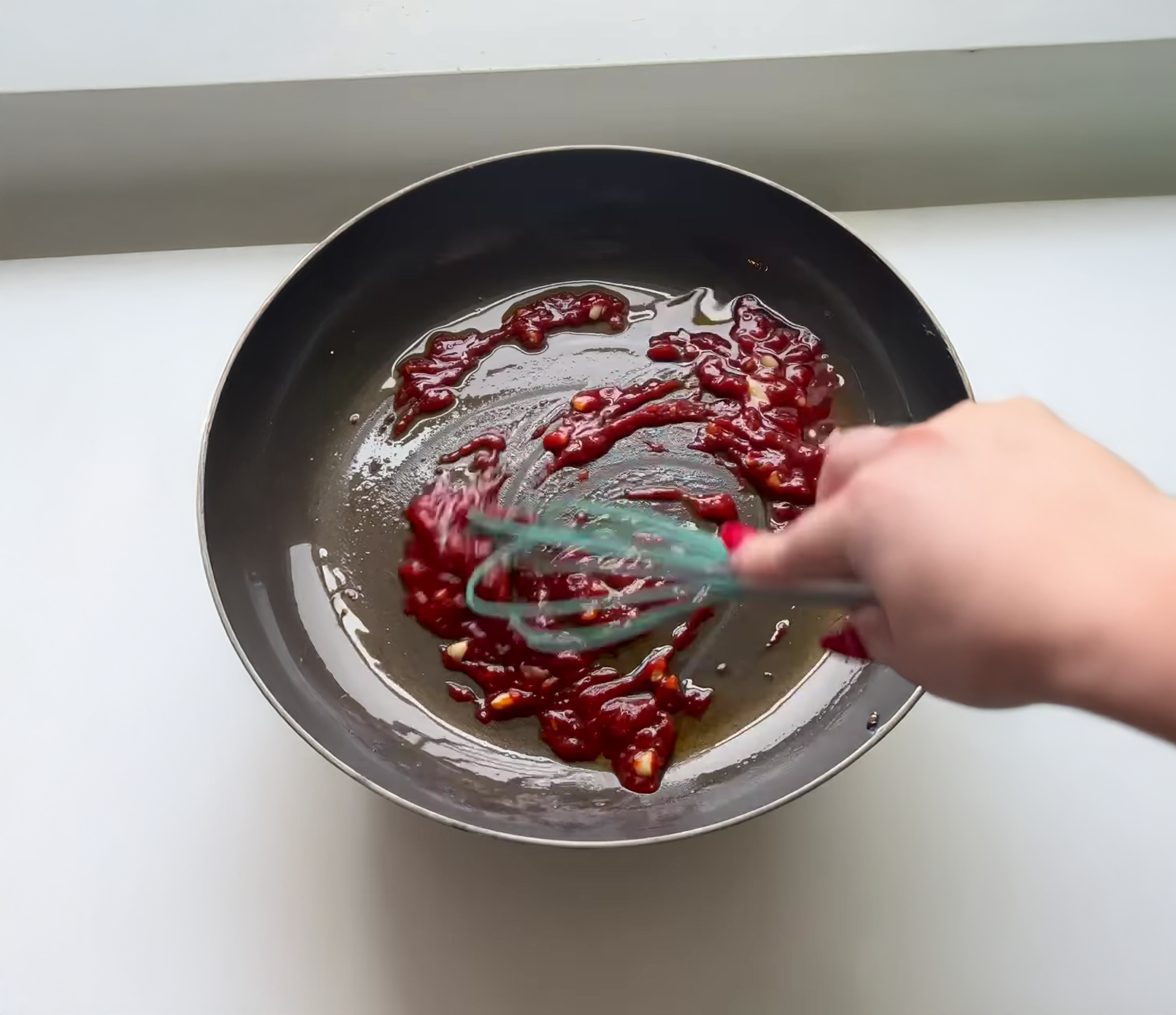 Spicy Gochujang Pasta with Colonne Pompeii