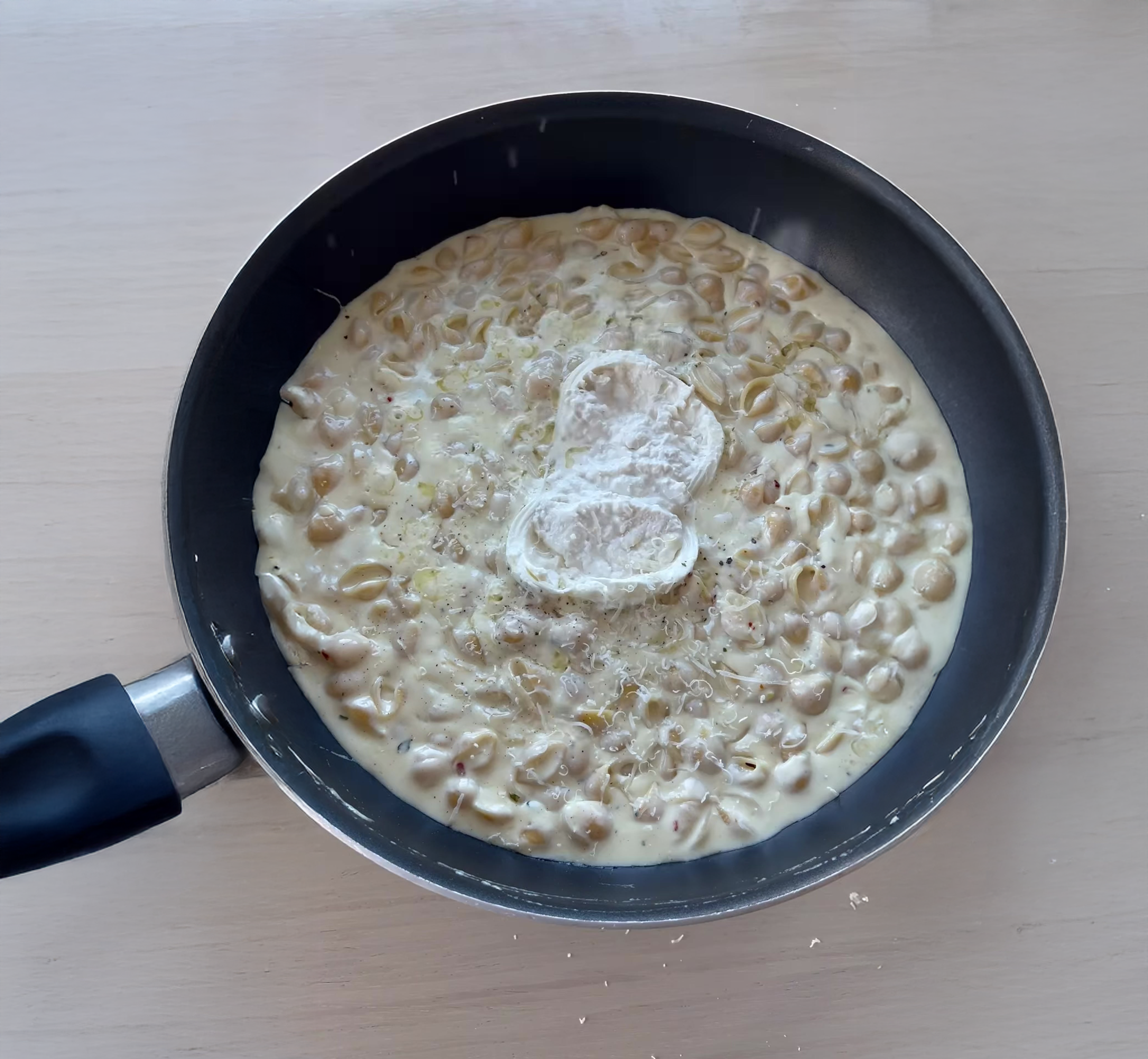 Creamy Truffle Pasta with Truffle Burrata