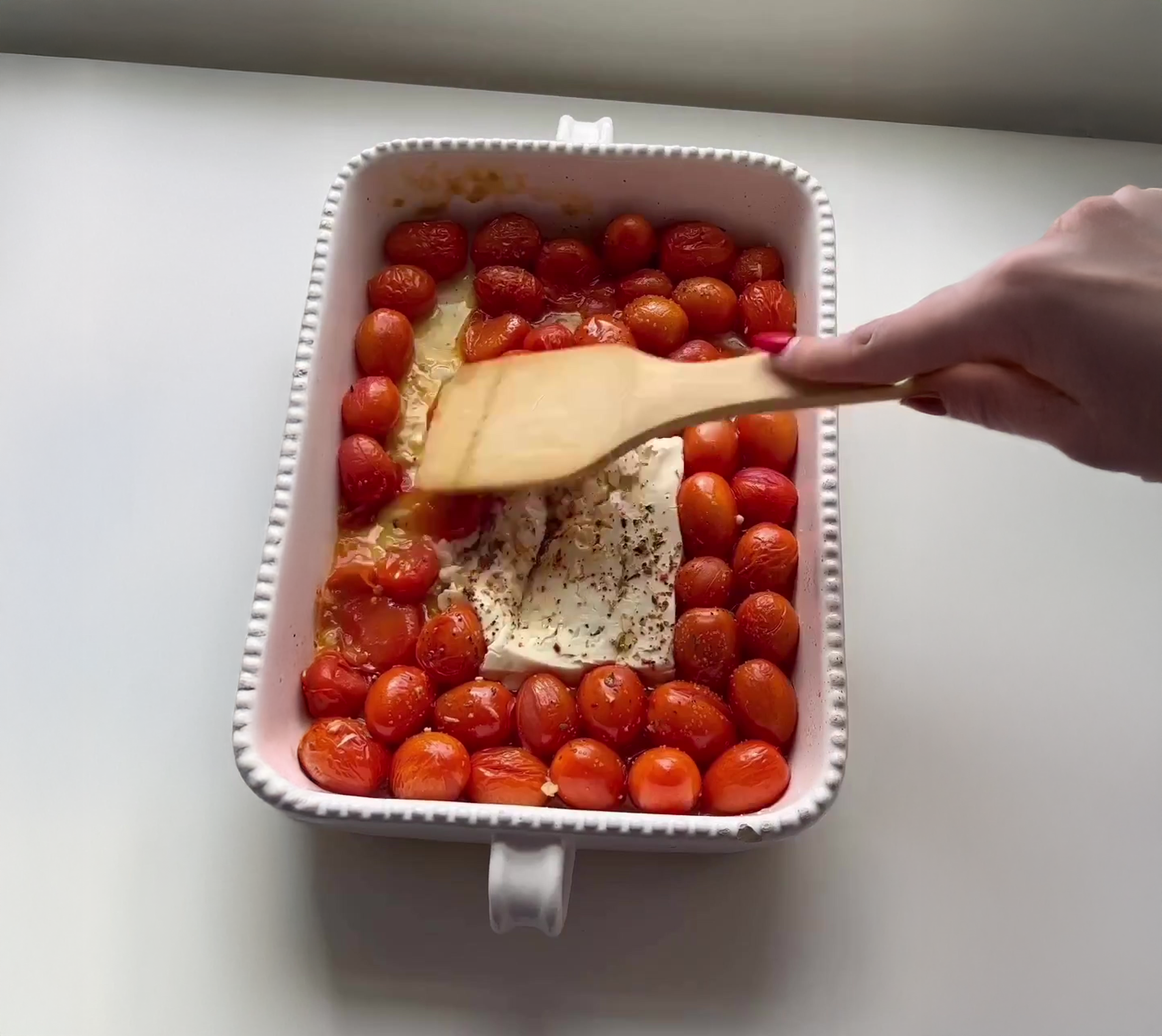 Viral Baked Feta Pasta