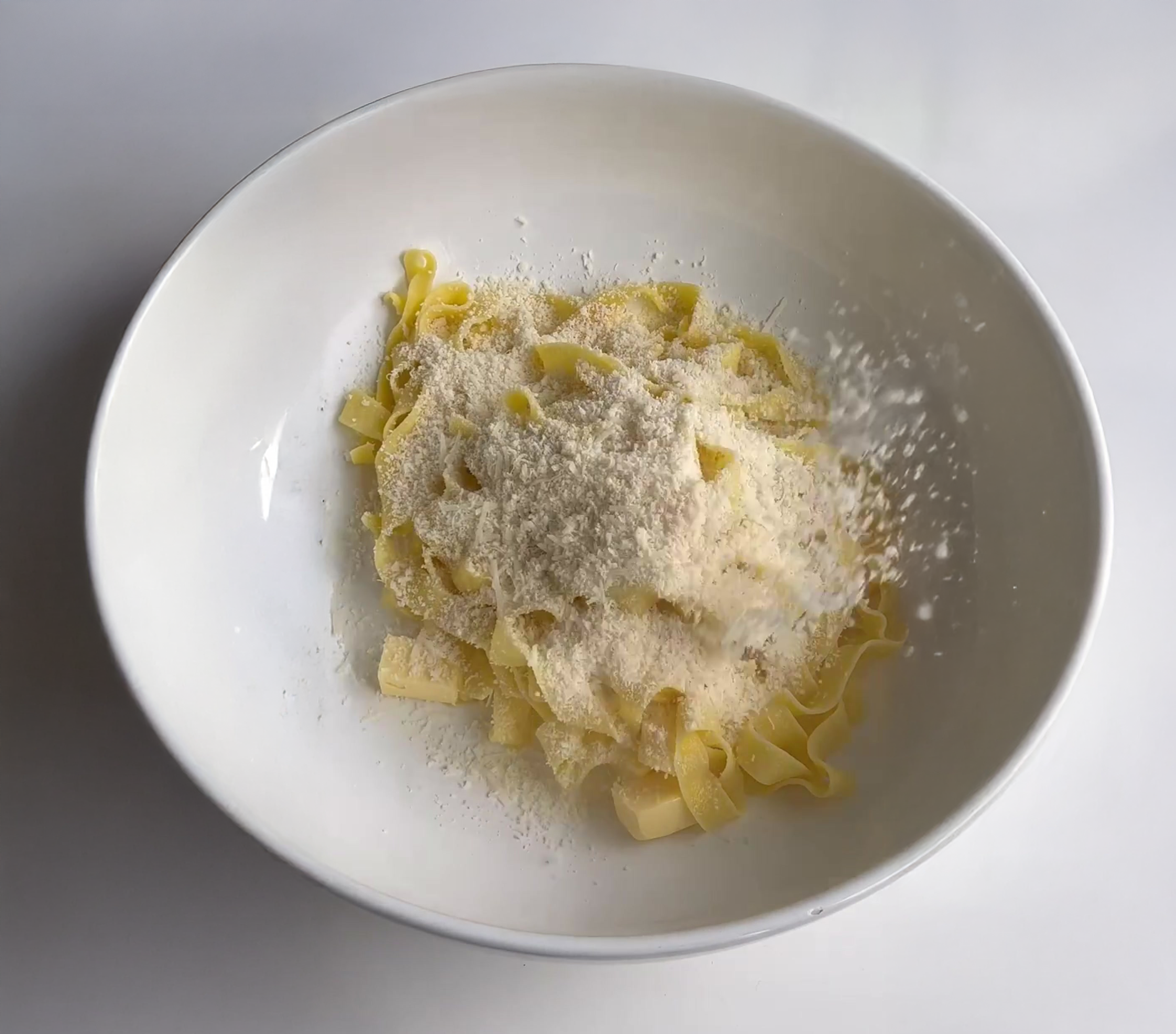 Traditional Alfredo Pasta (No Cream)