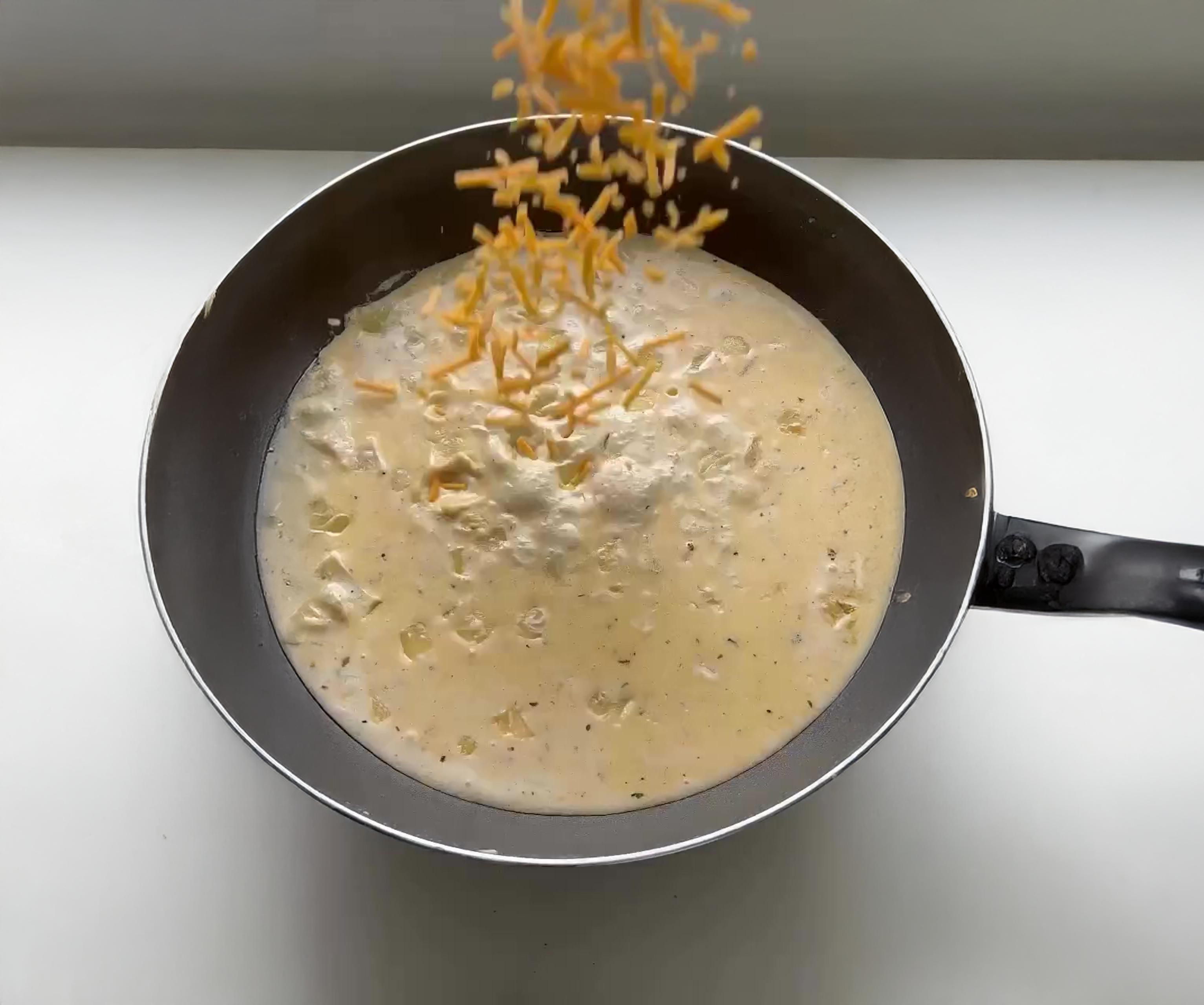 Cheesy Buffalo Chicken Bowtie Pasta