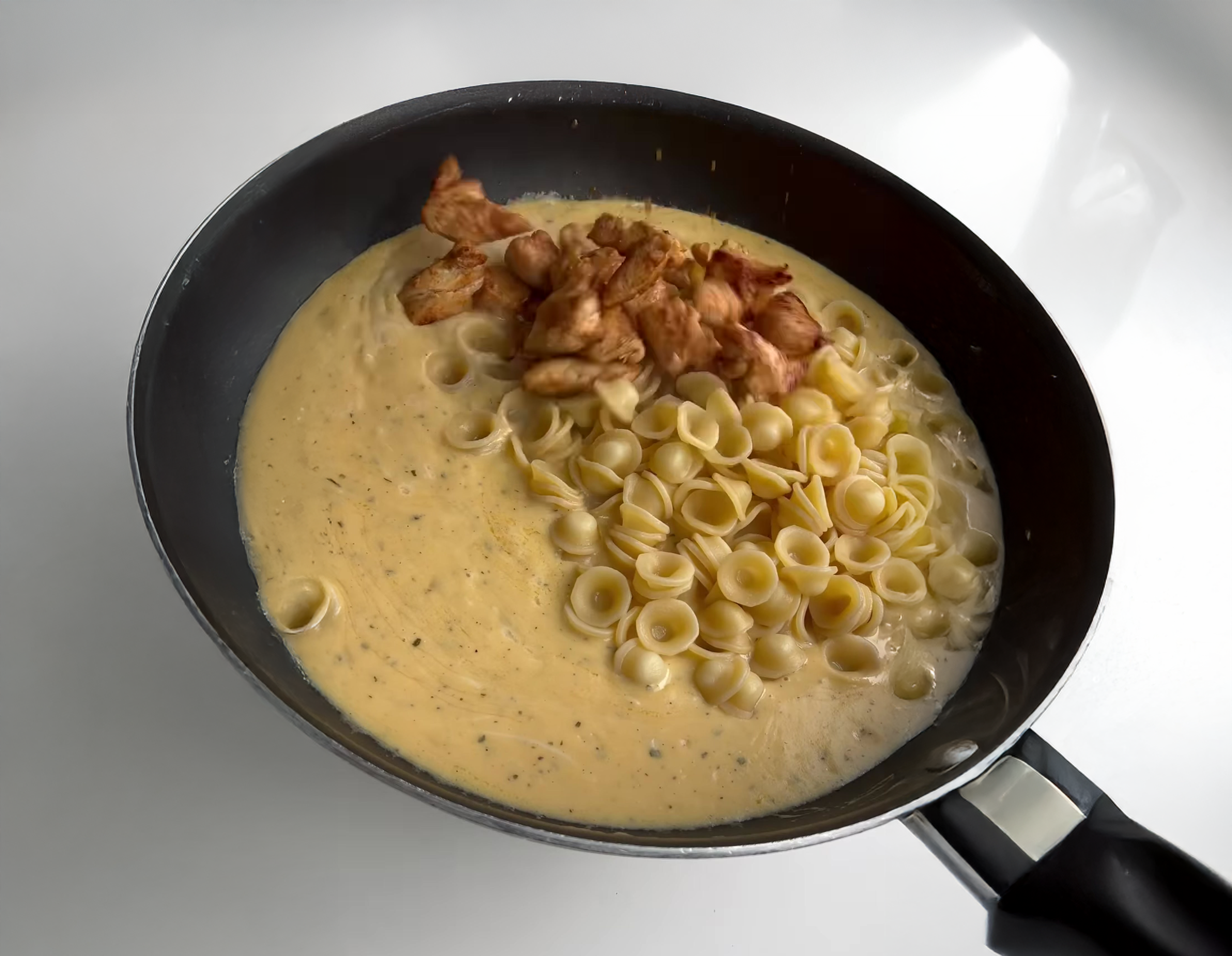 Chicken Bacon Ranch Orecchiette Pasta