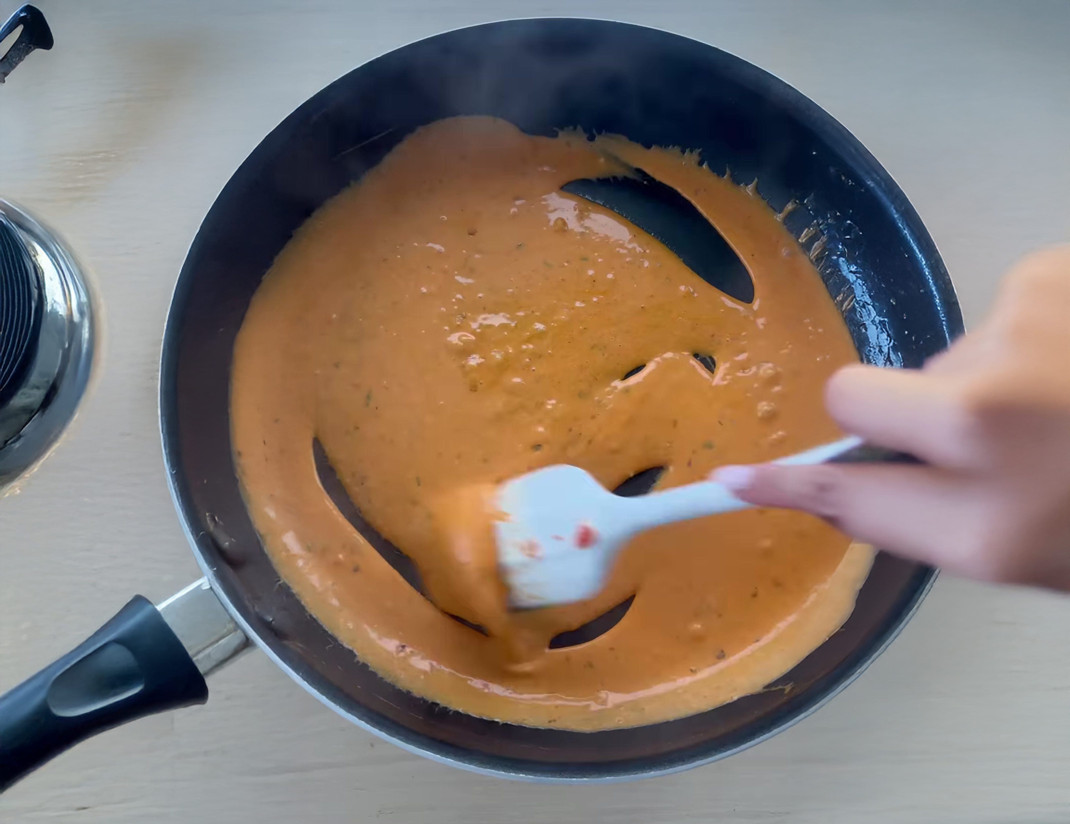 Gochujang Parmesan Mozzarella Pasta
