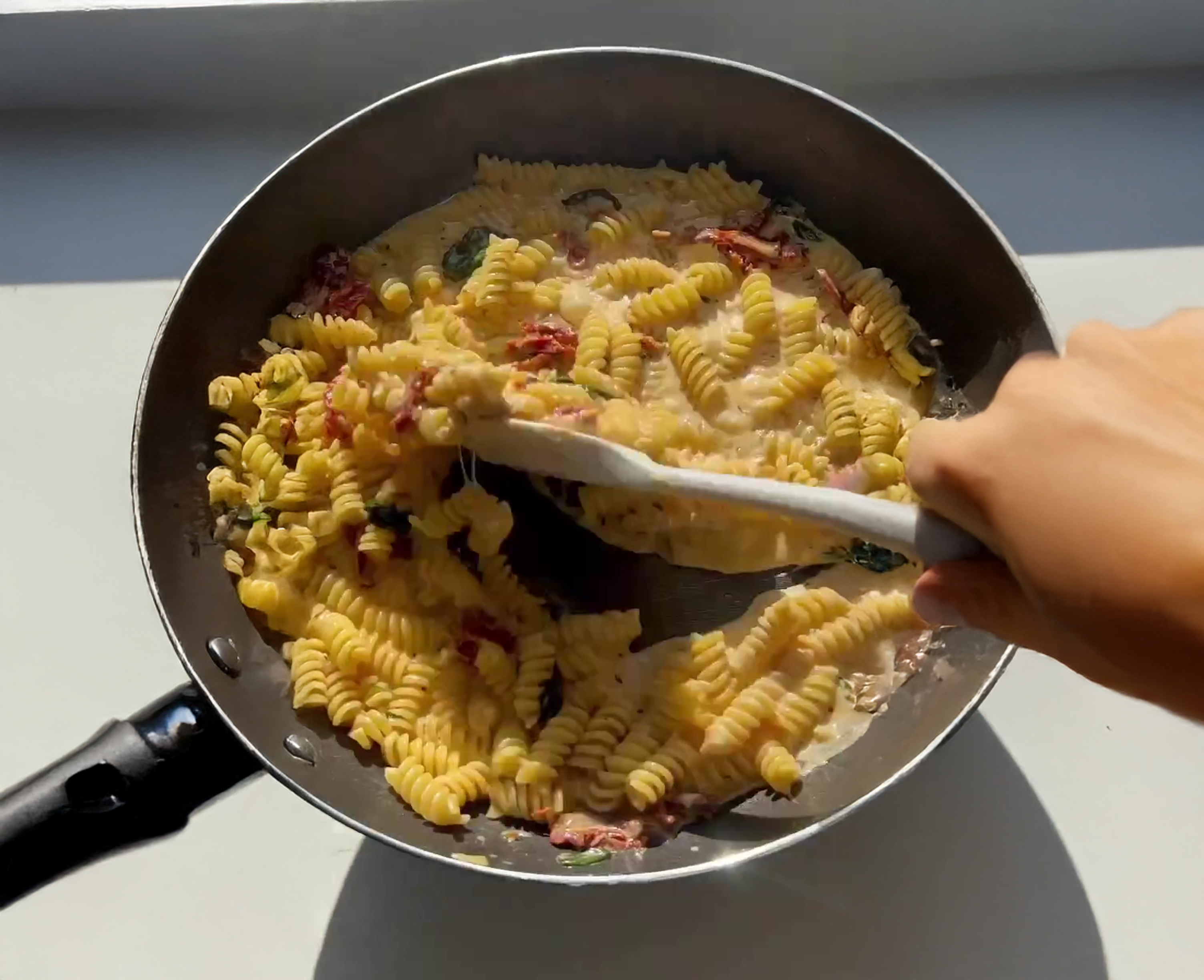 Creamy Sun-Dried Tomato Pasta