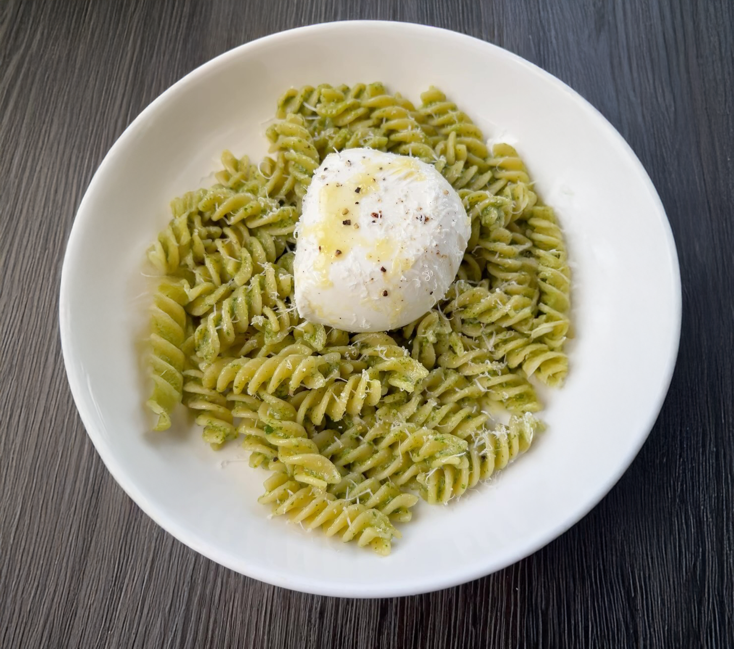 Pesto and Burrata Pasta cover
