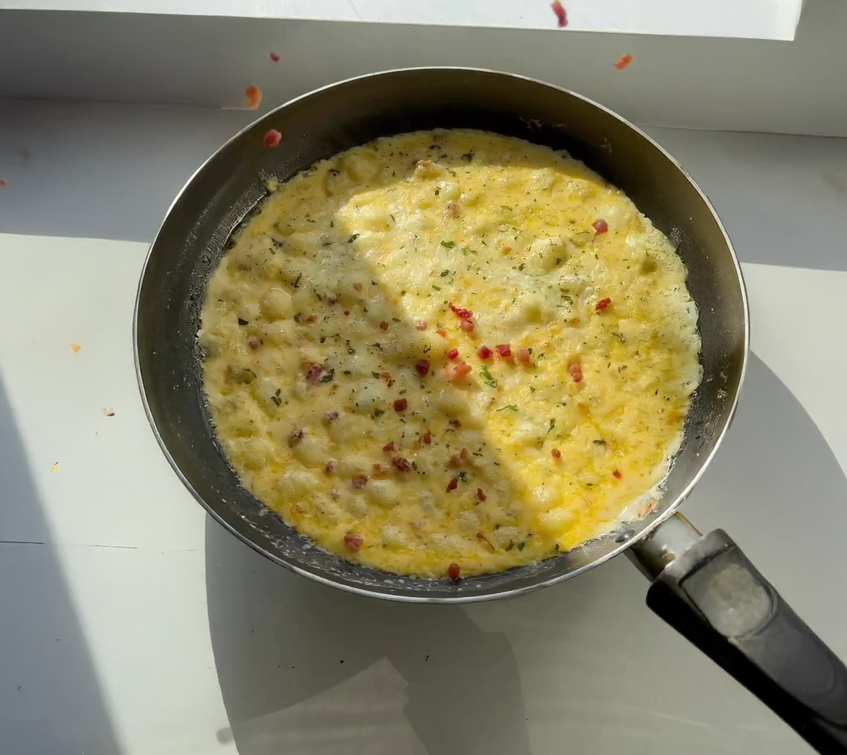 Gnocchi Mac & Cheese with Pancetta