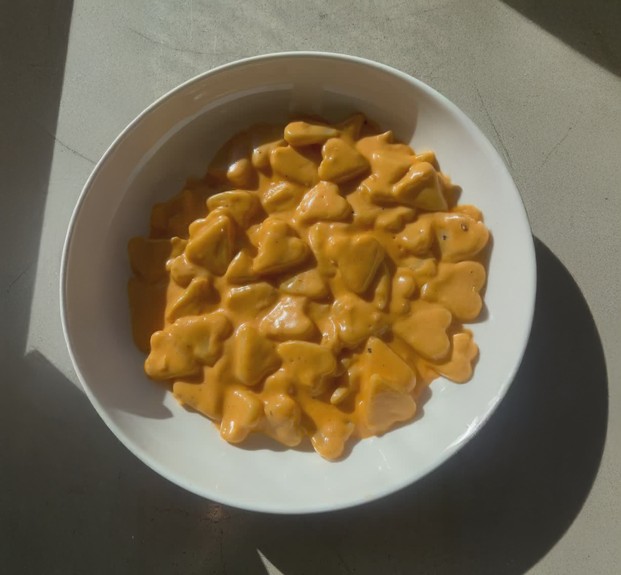 Gnocchi Hearts in Creamy Pink Sauce cover