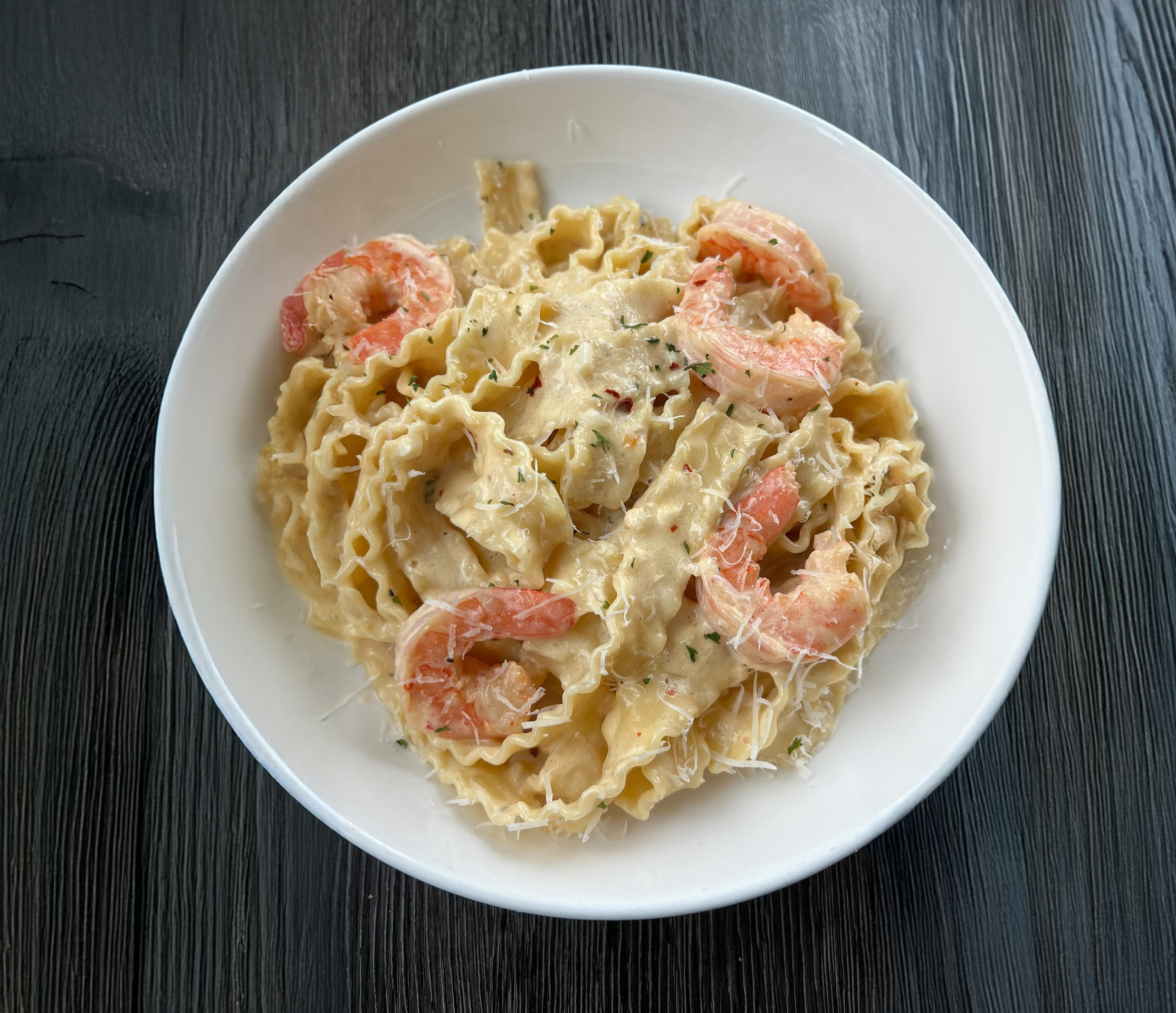 Lemon Cream Shrimp Pasta cover