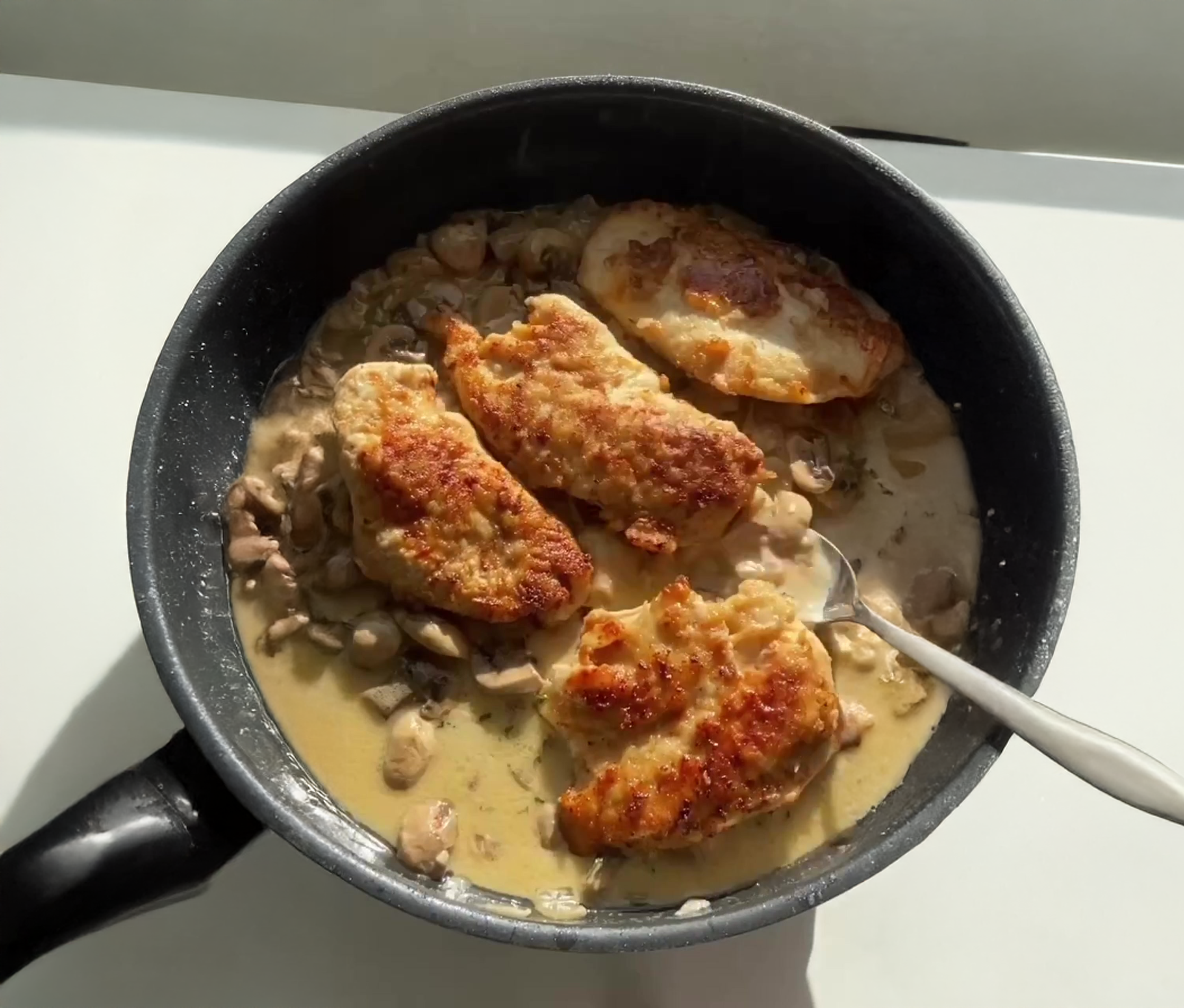 Chicken Marsala Pasta