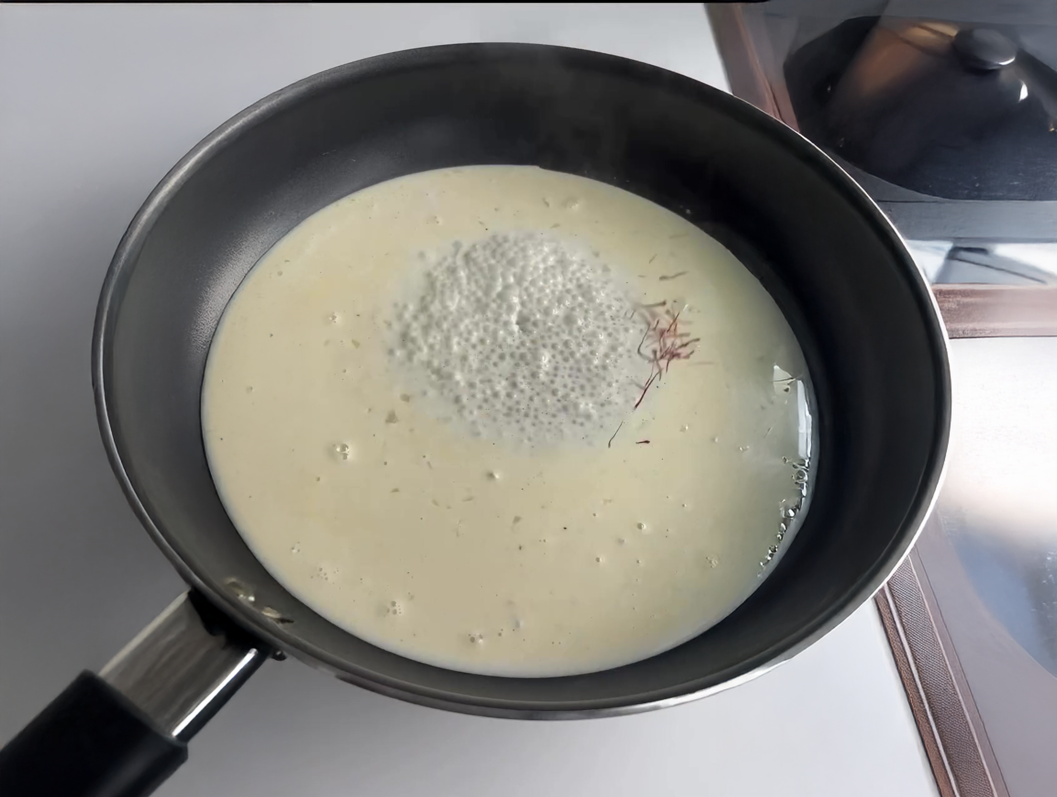 Creamy Saffron Gnocchi