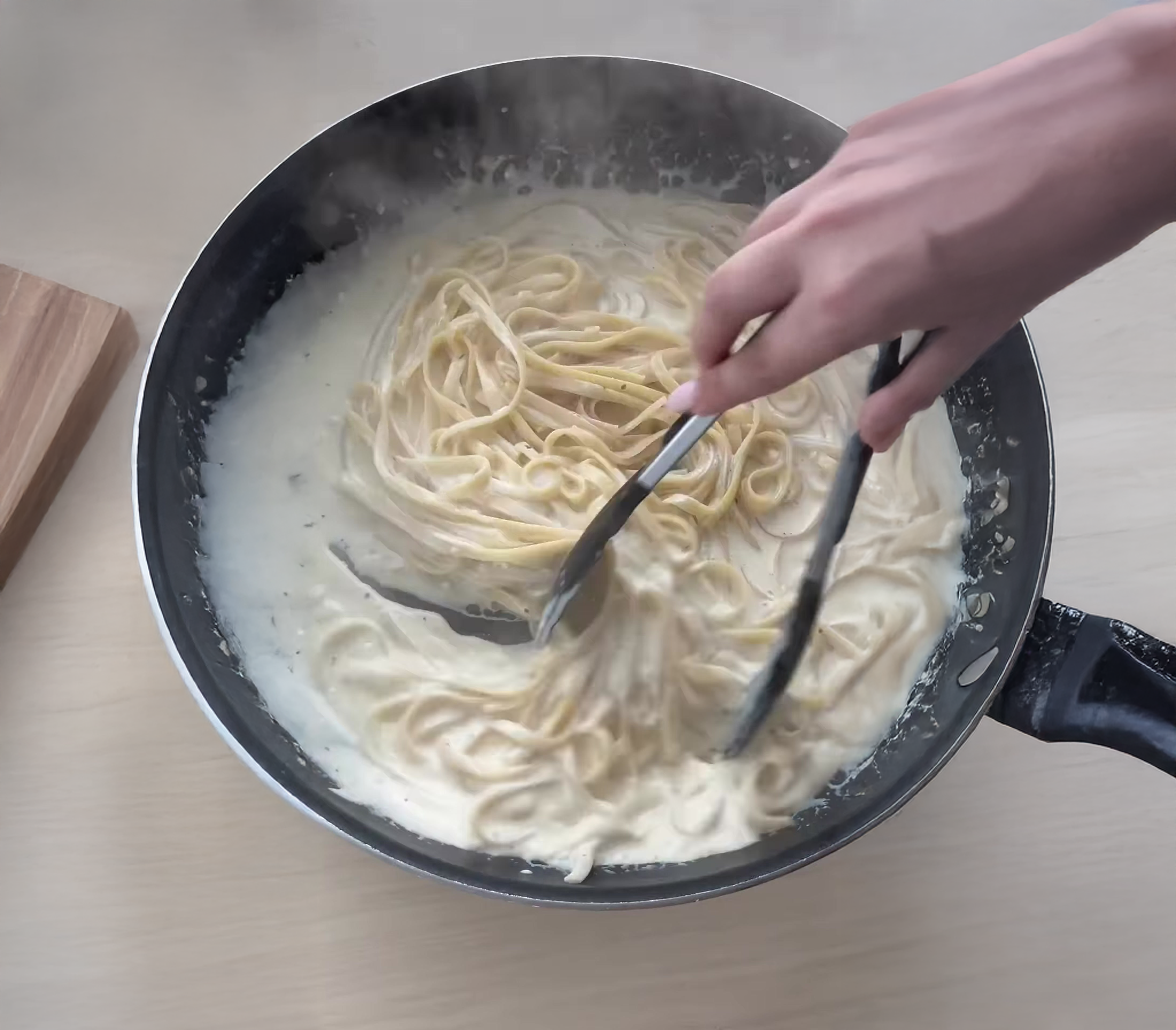 Creamy Chicken Fettuccine Alfredo
