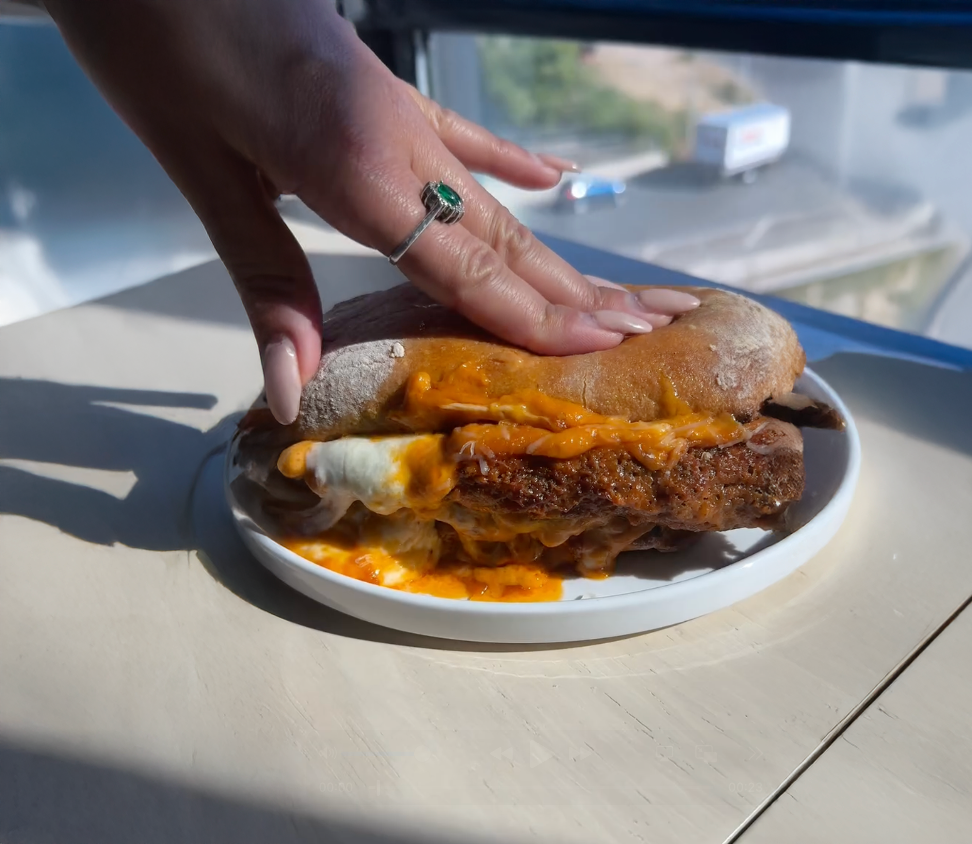 Vodka Chicken Parm Sandwich cover