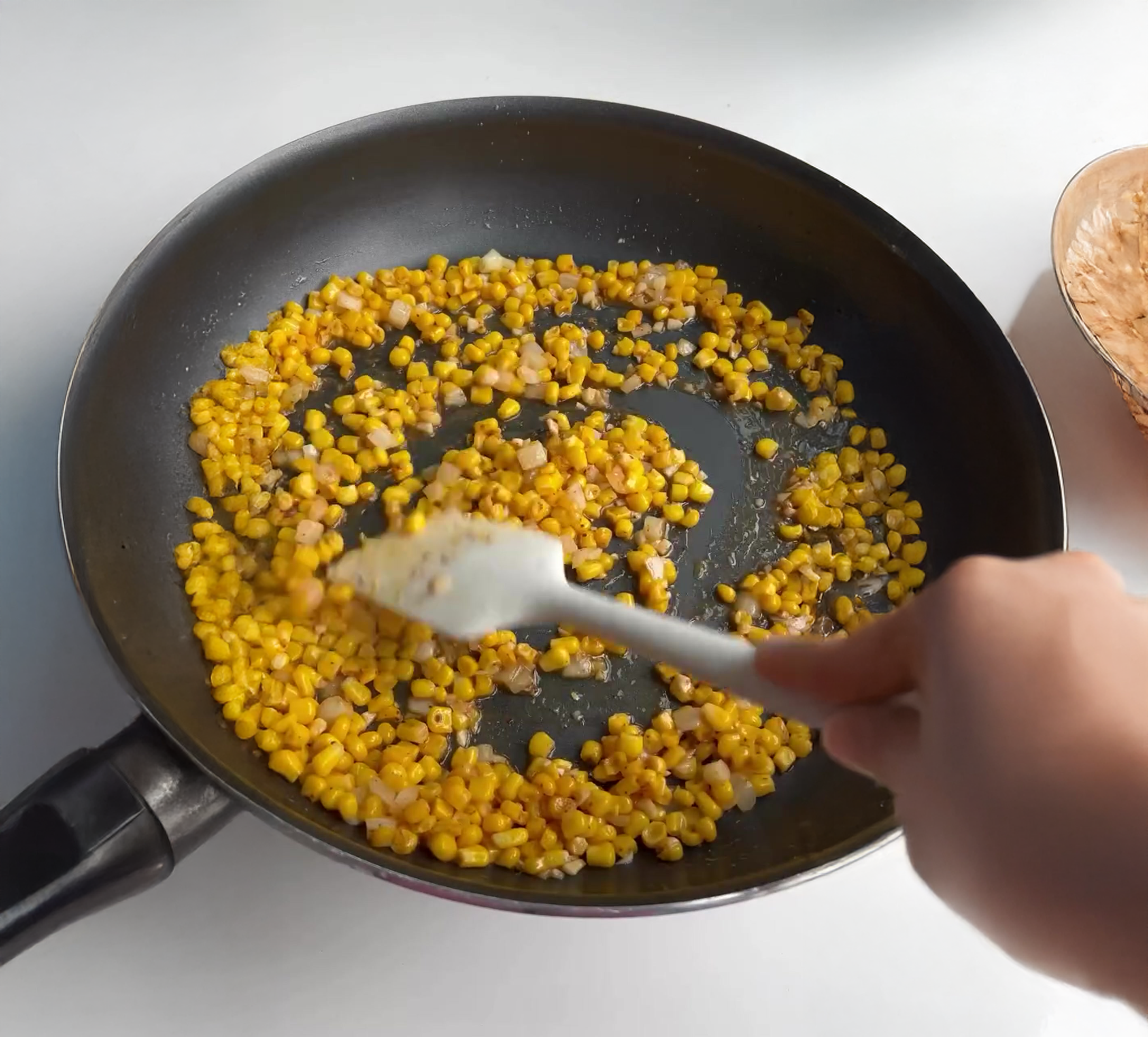 Elote-Inspired Corn Pasta
