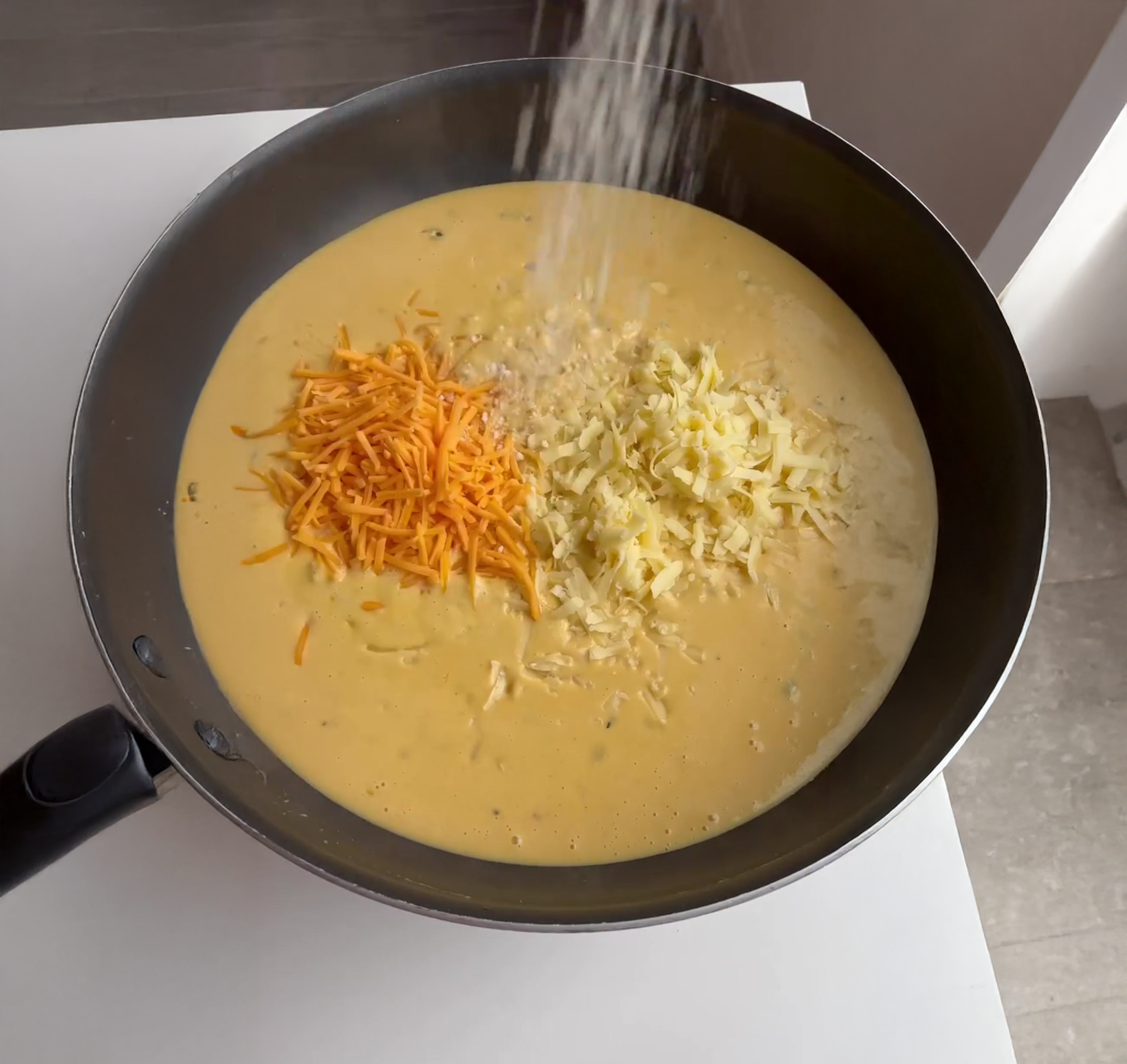 Cheesy Butternut Squash Pasta with Sage