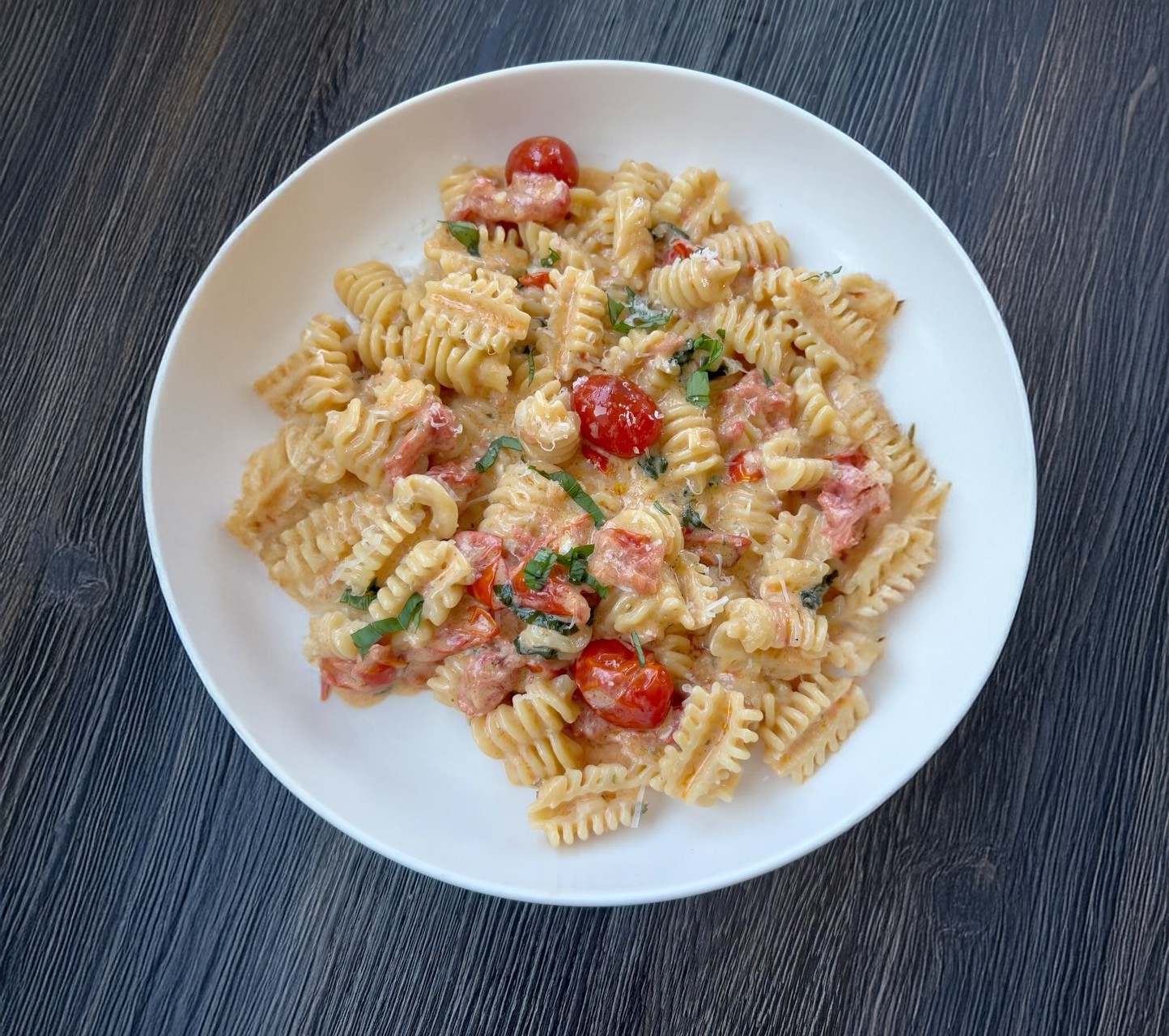 Creamy Boursin Cheese Pasta with Tomatoes