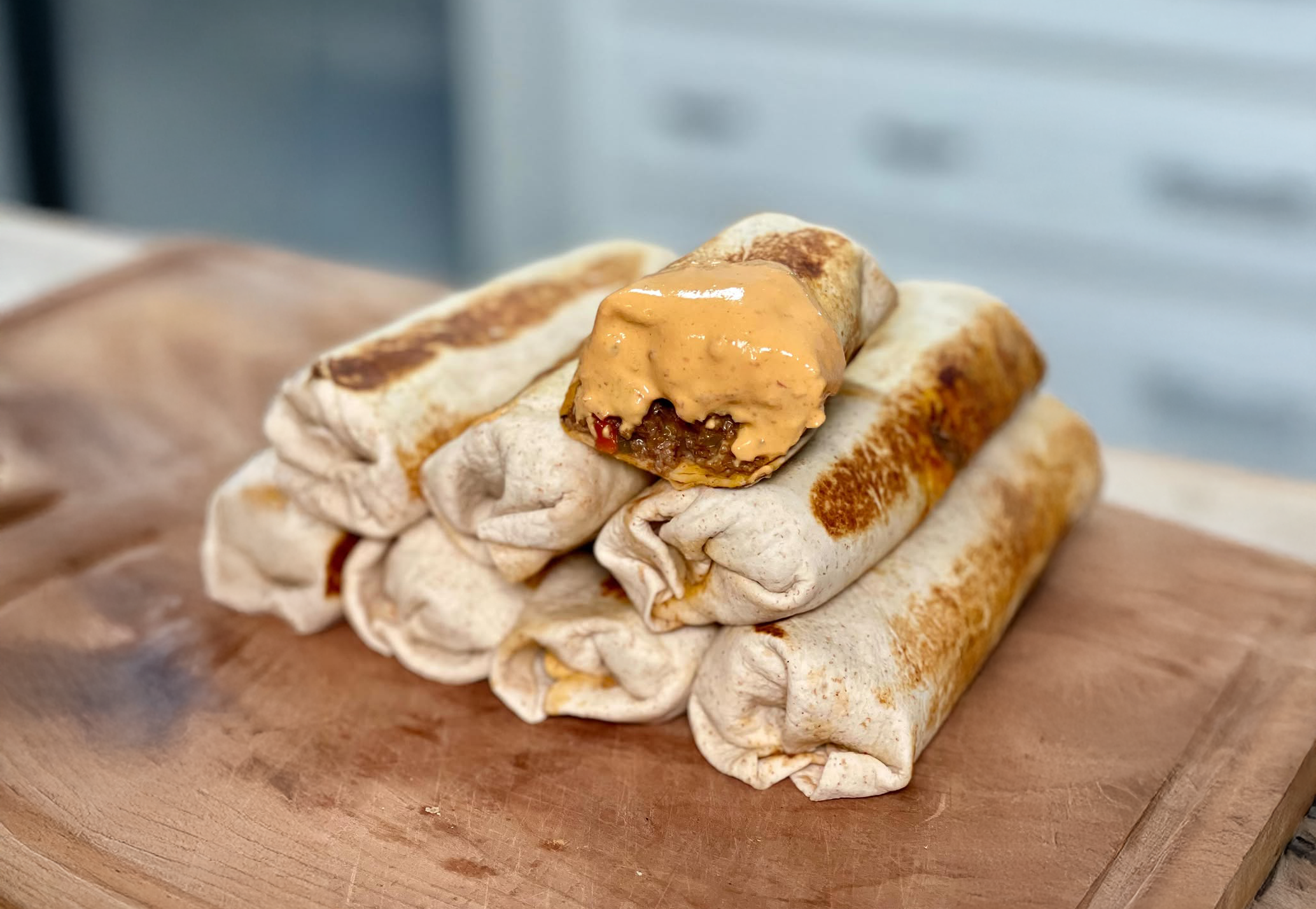 High Protein Chipotle Burrito Meal Prep