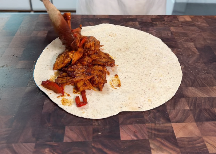 High-Protein Fajita Quesadilla